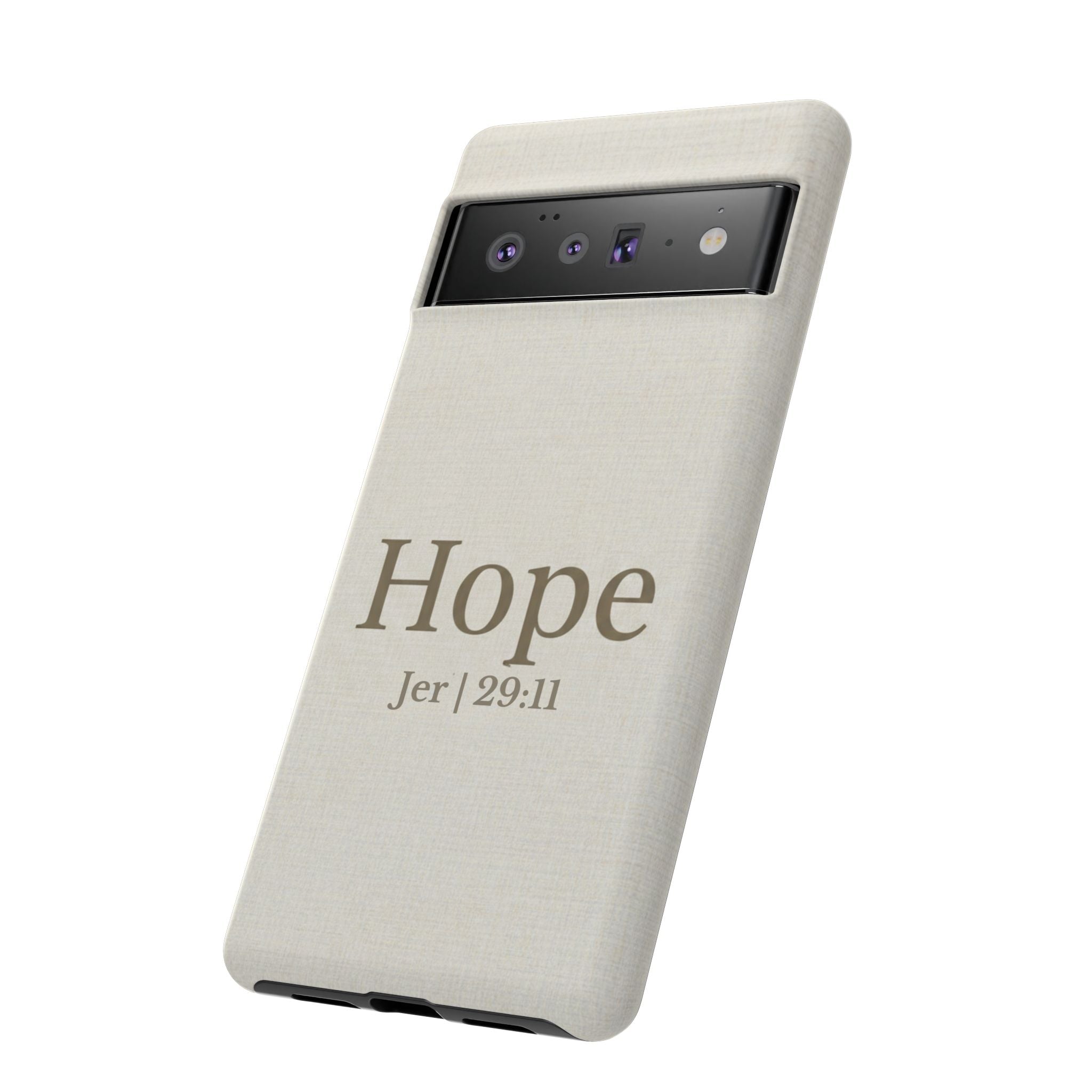 Hope (Jeremiah 29:11) Phone Case — Minimalist Christian Inspirational Cover