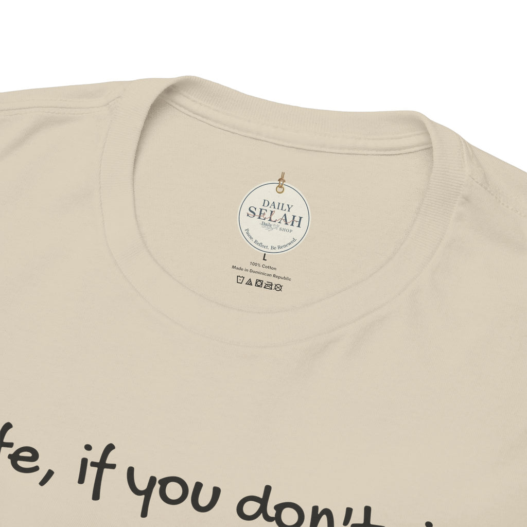 Christian Tee Matt 16:25 - Risk in Life - Inspirational, Encouraging