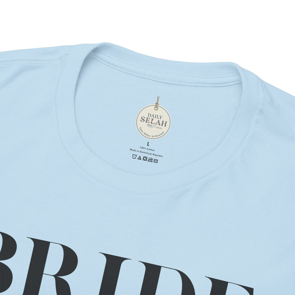 Bride T-Shirt — "We Found a Good Thing" Wedding Rings Tee - Christian - Personalized