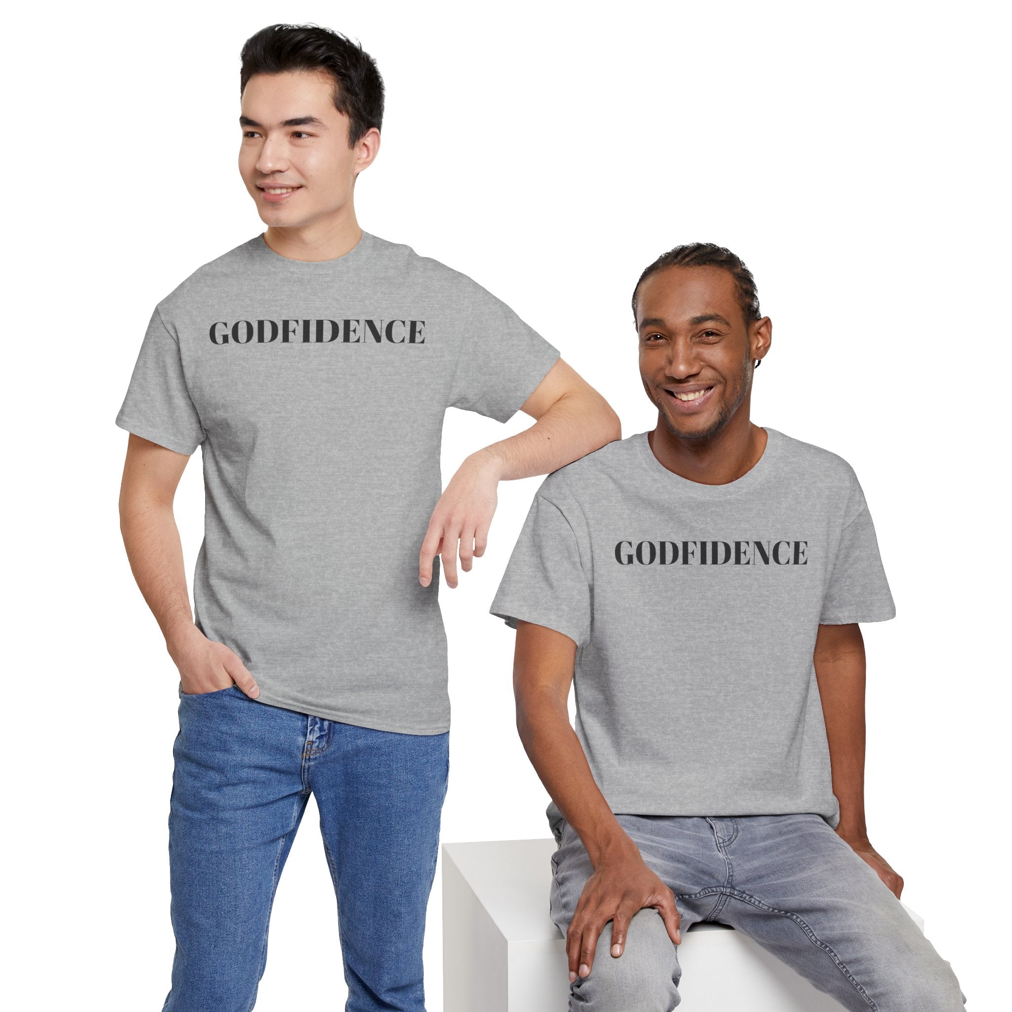 Godfidence definition tee | Christian faith shirt, faith-based typography