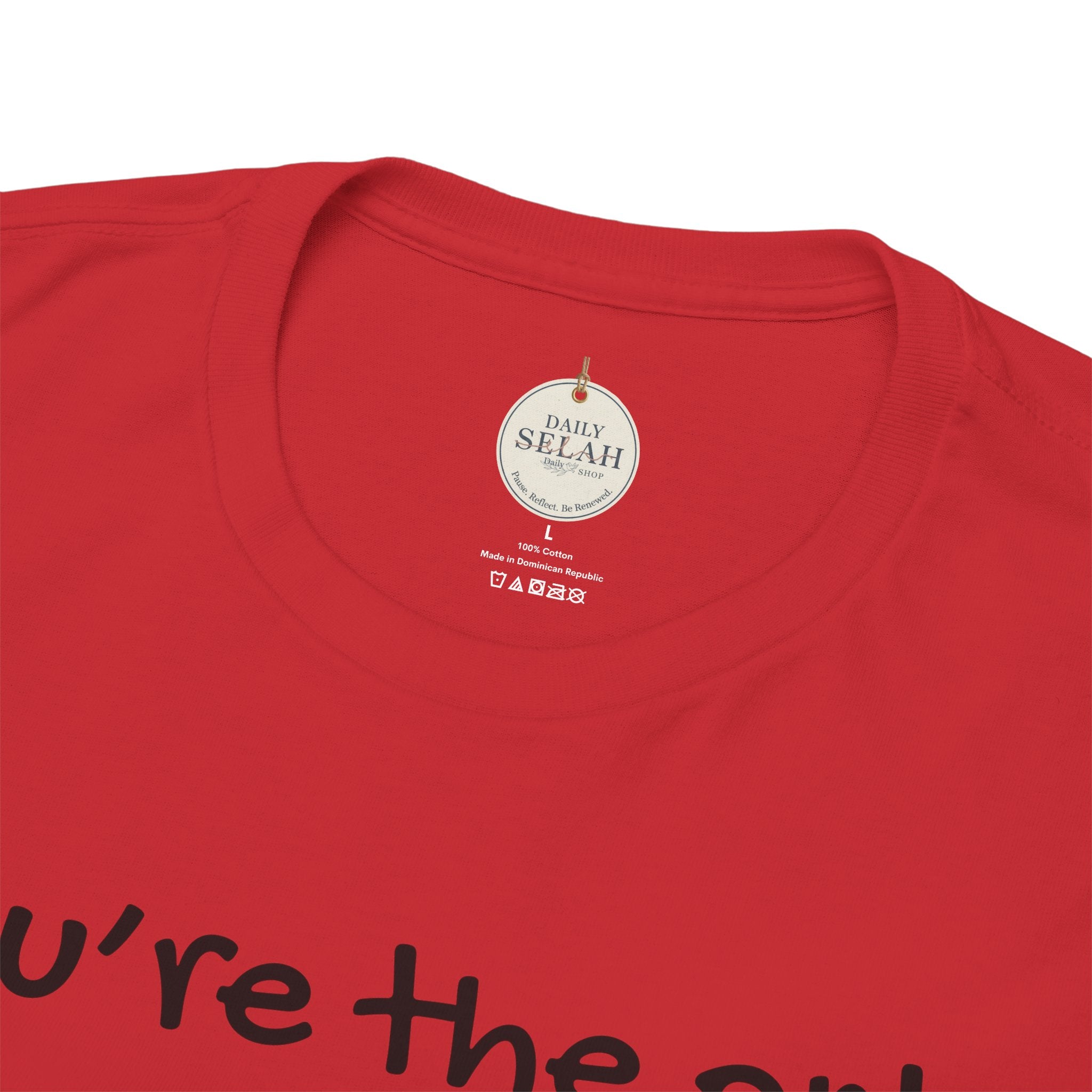 Christian T-Shirt "You’re the only Jesus some will ever see" — Faith-Based Inspirational Tee