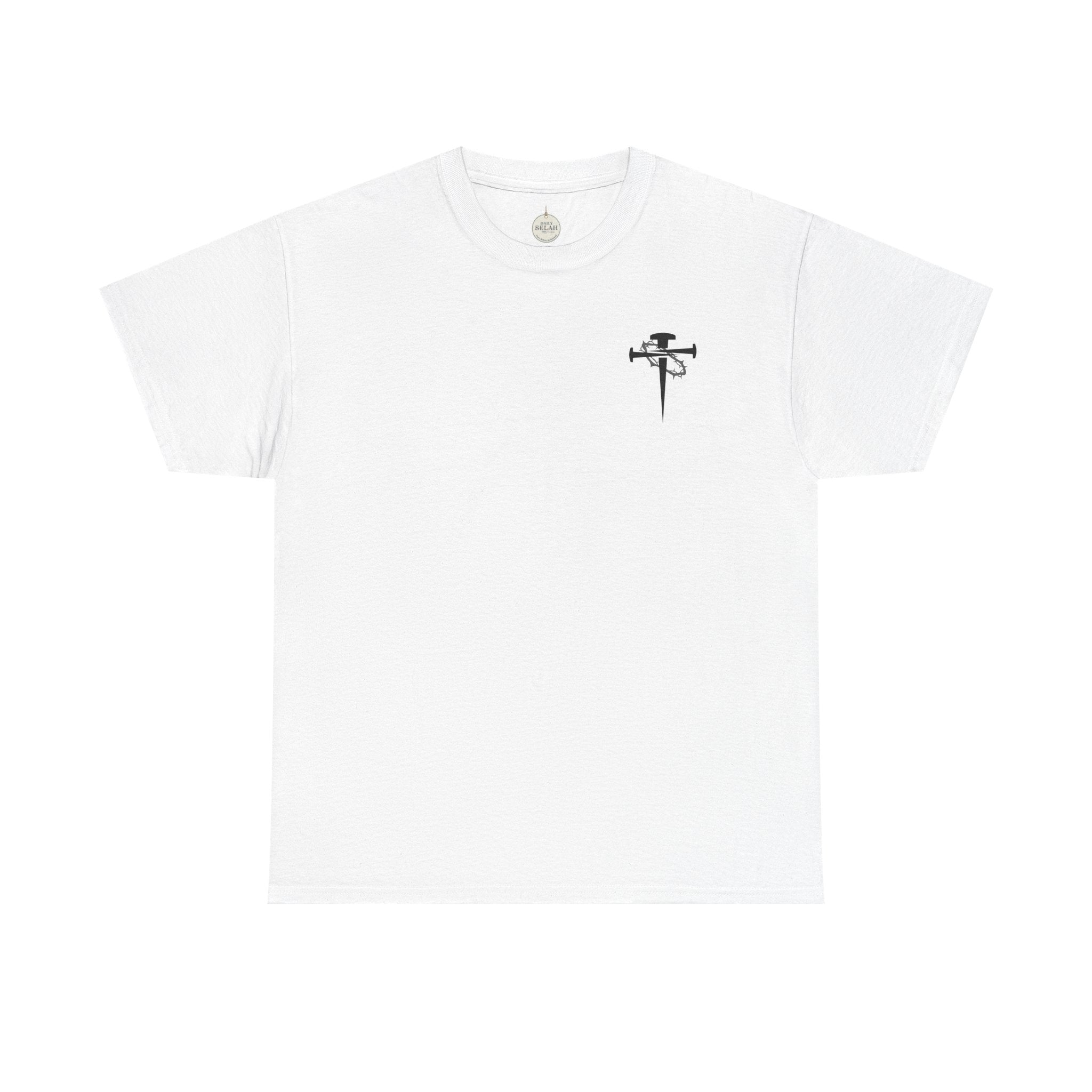 Cross & Dagger with Thorn of Crowns T-Shirt — Minimal Christian Chest Graphic