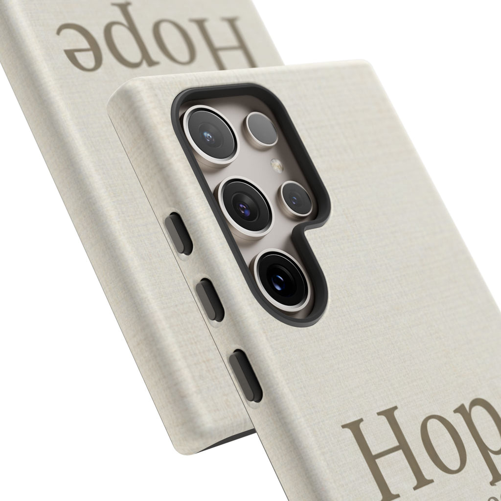 Hope (Jeremiah 29:11) Phone Case — Minimalist Christian Inspirational Cover