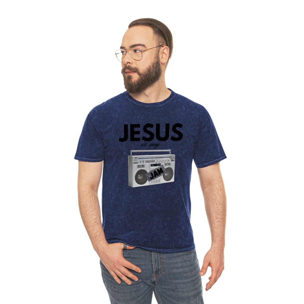 Jesus Is My Jam Mineral Wash T-Shirt
