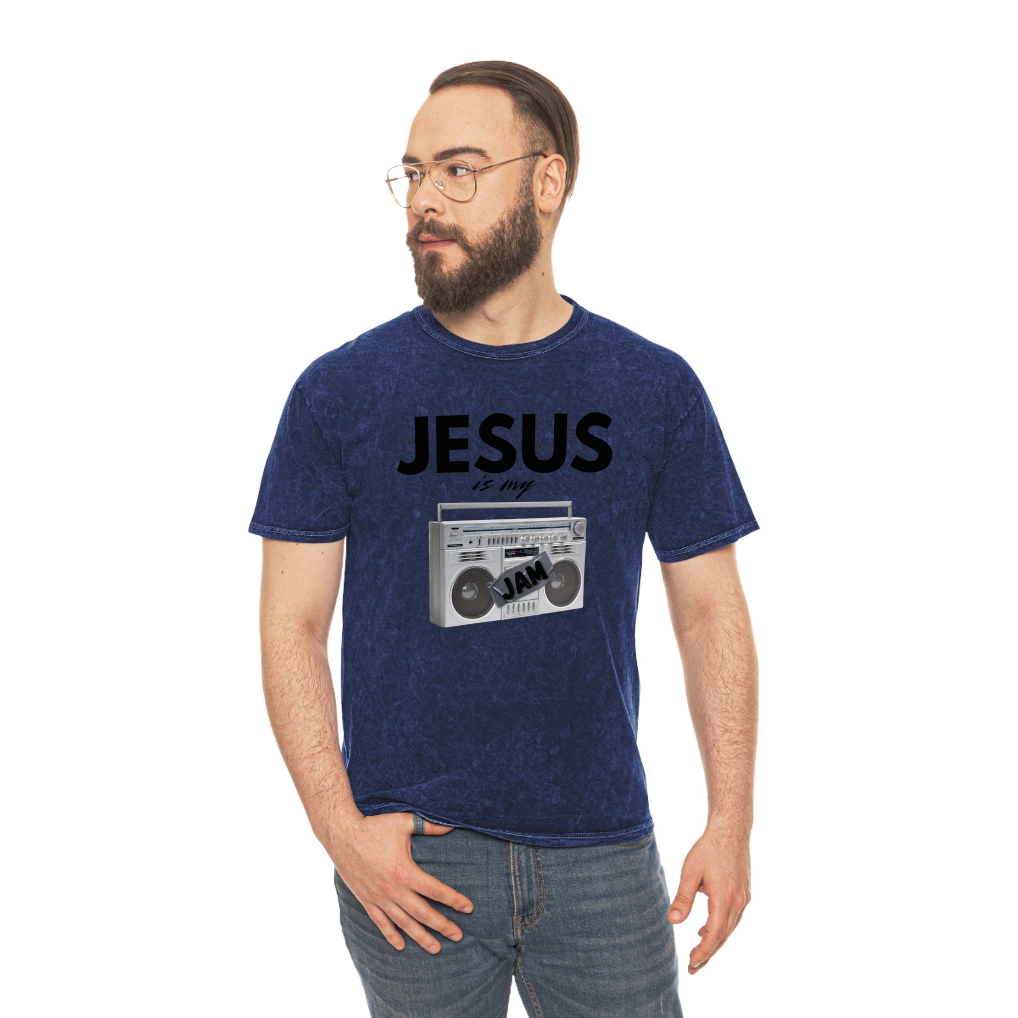 Jesus Is My Jam Mineral Wash T-Shirt