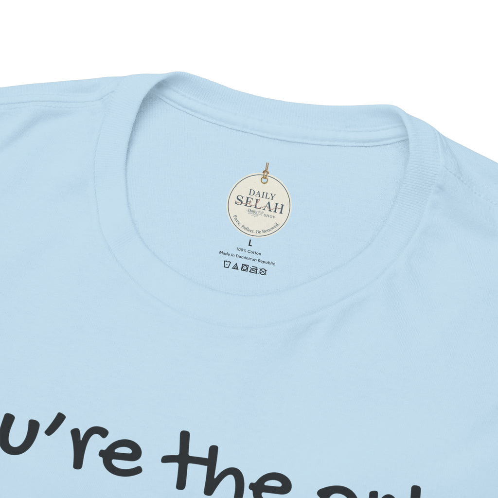 Christian T-Shirt "You’re the only Jesus some will ever see" — Faith-Based Inspirational Tee