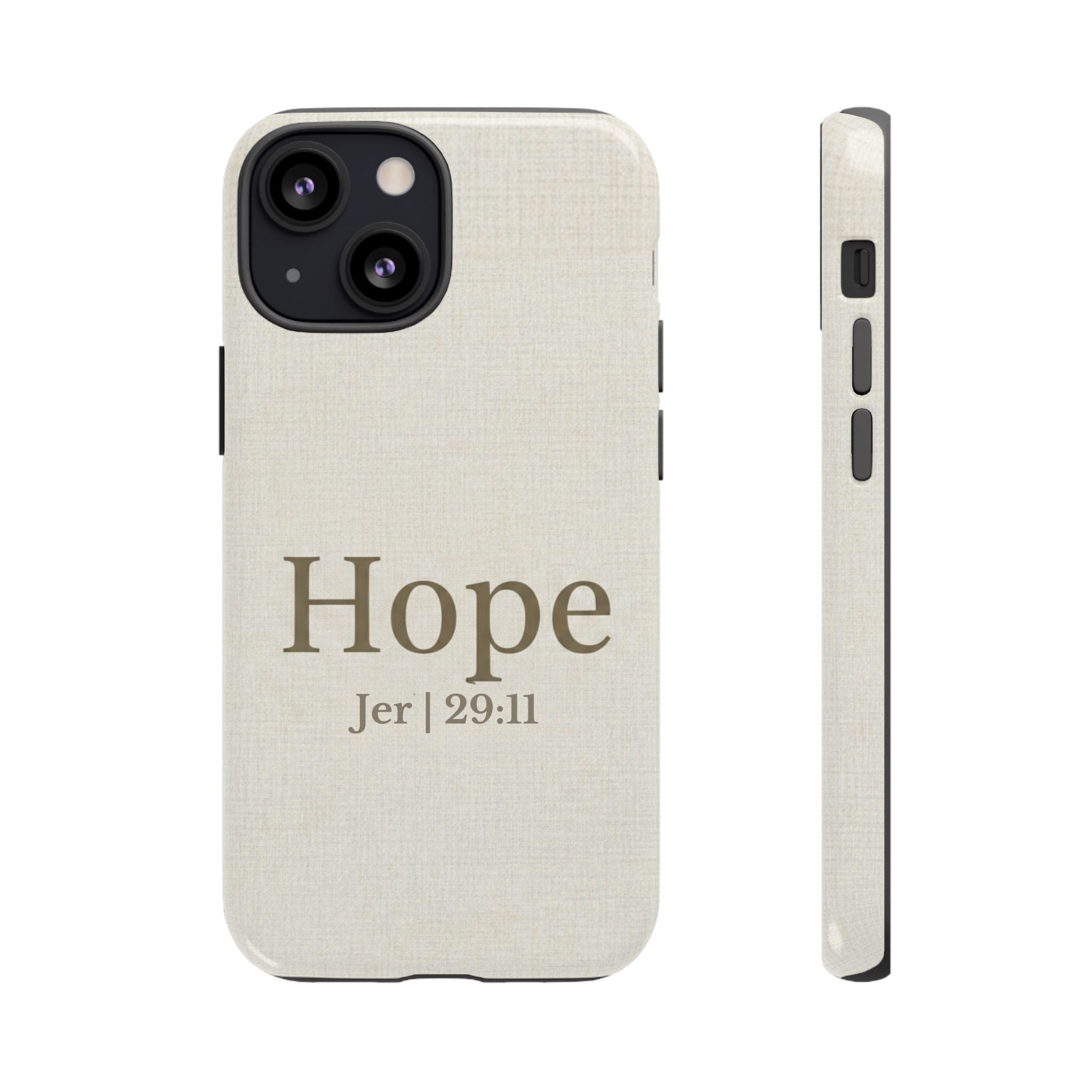 Hope (Jeremiah 29:11) Phone Case — Minimalist Christian Inspirational Cover