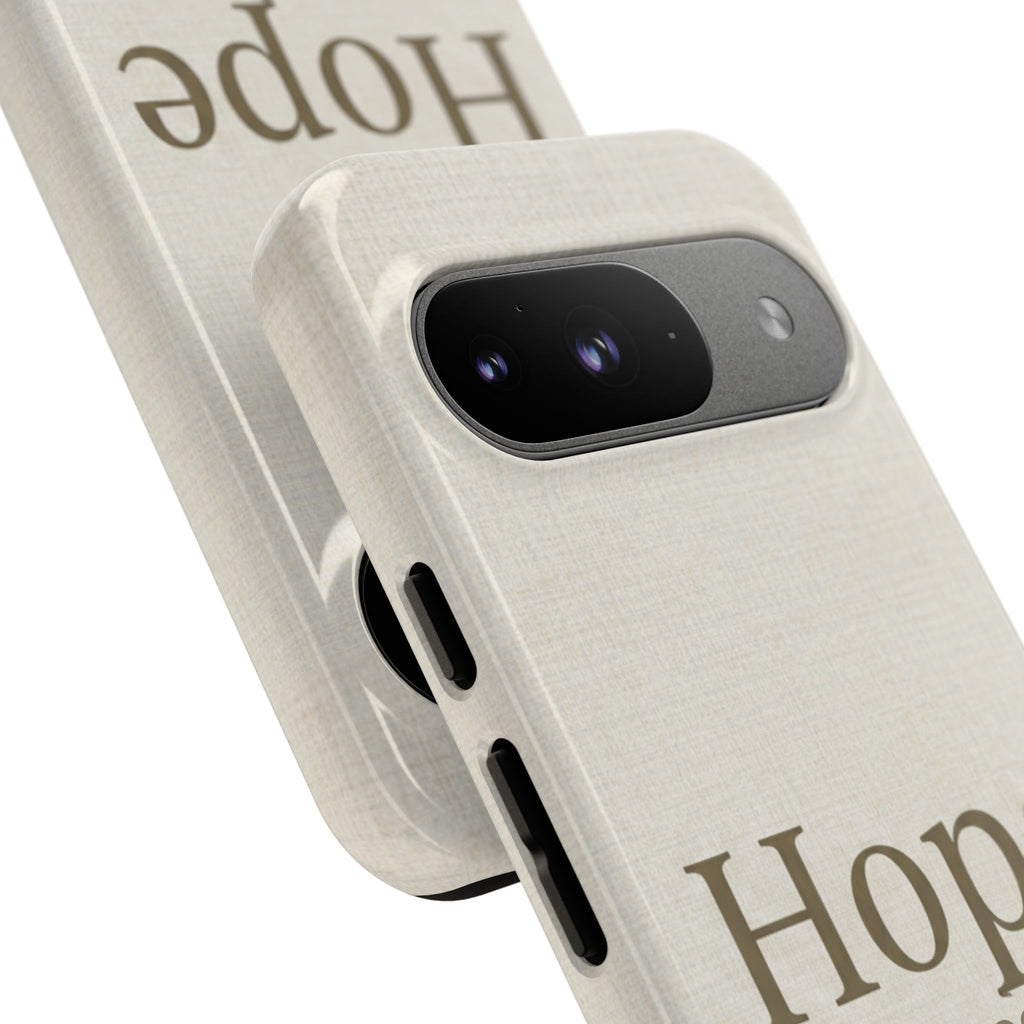 Hope (Jeremiah 29:11) Phone Case — Minimalist Christian Inspirational Cover