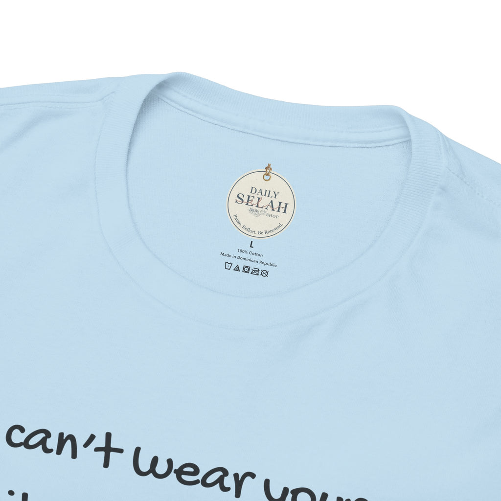 Inspirational Quote Tee — "You can't wear your old identity and walk in your new one." 2 Cor 5:17