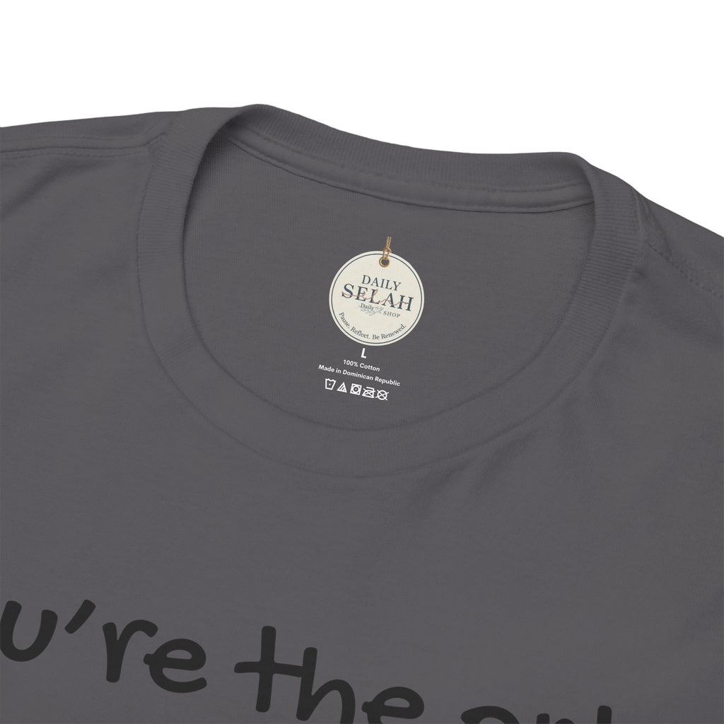 Christian T-Shirt "You’re the only Jesus some will ever see" — Faith-Based Inspirational Tee