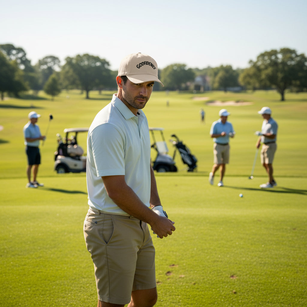 Dad Cap — "GODFIDENCE" Embroidered Baseball Hat