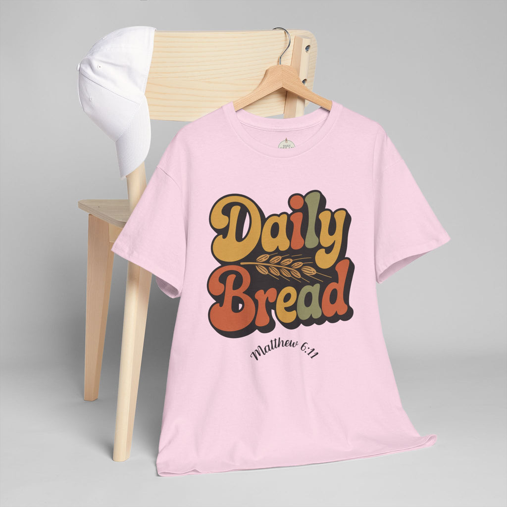 Daily Bread Shirt, Matthew 6:11, Retro Christian Shirt, Vintage Faith Shirt, Lord's Prayer Shirt, Christian Gift, Scripture Shirt