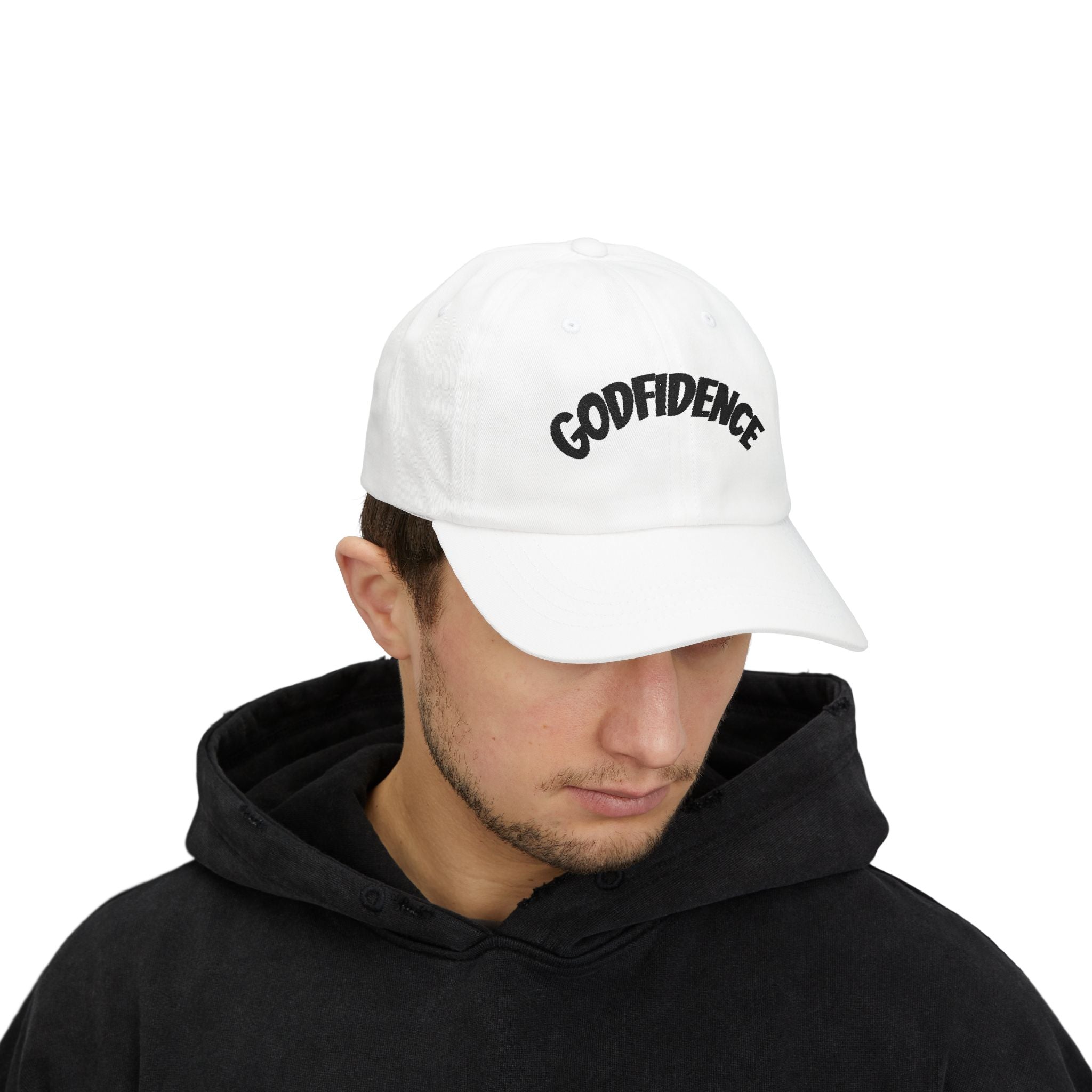 Dad Cap — "GODFIDENCE" Embroidered Baseball Hat