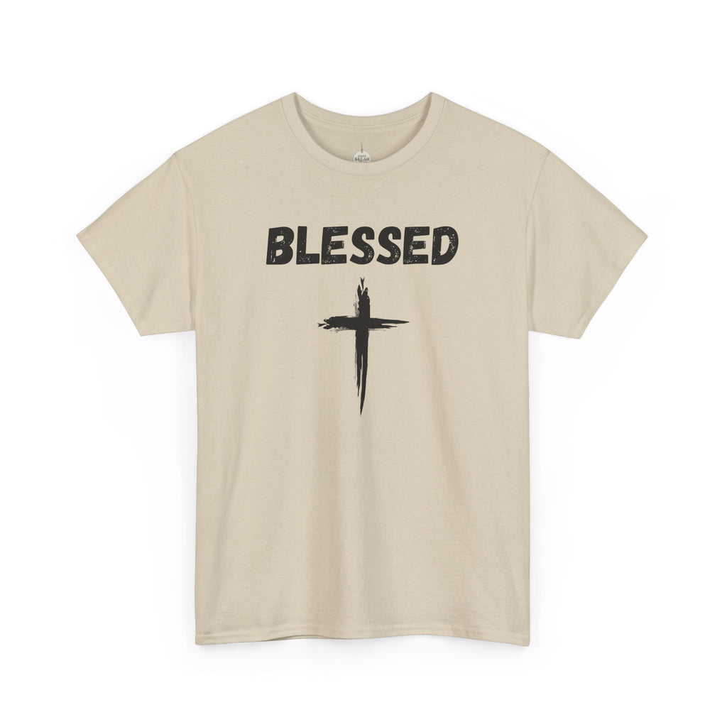 Blessed Cross T-Shirt — Christian Faith Tee