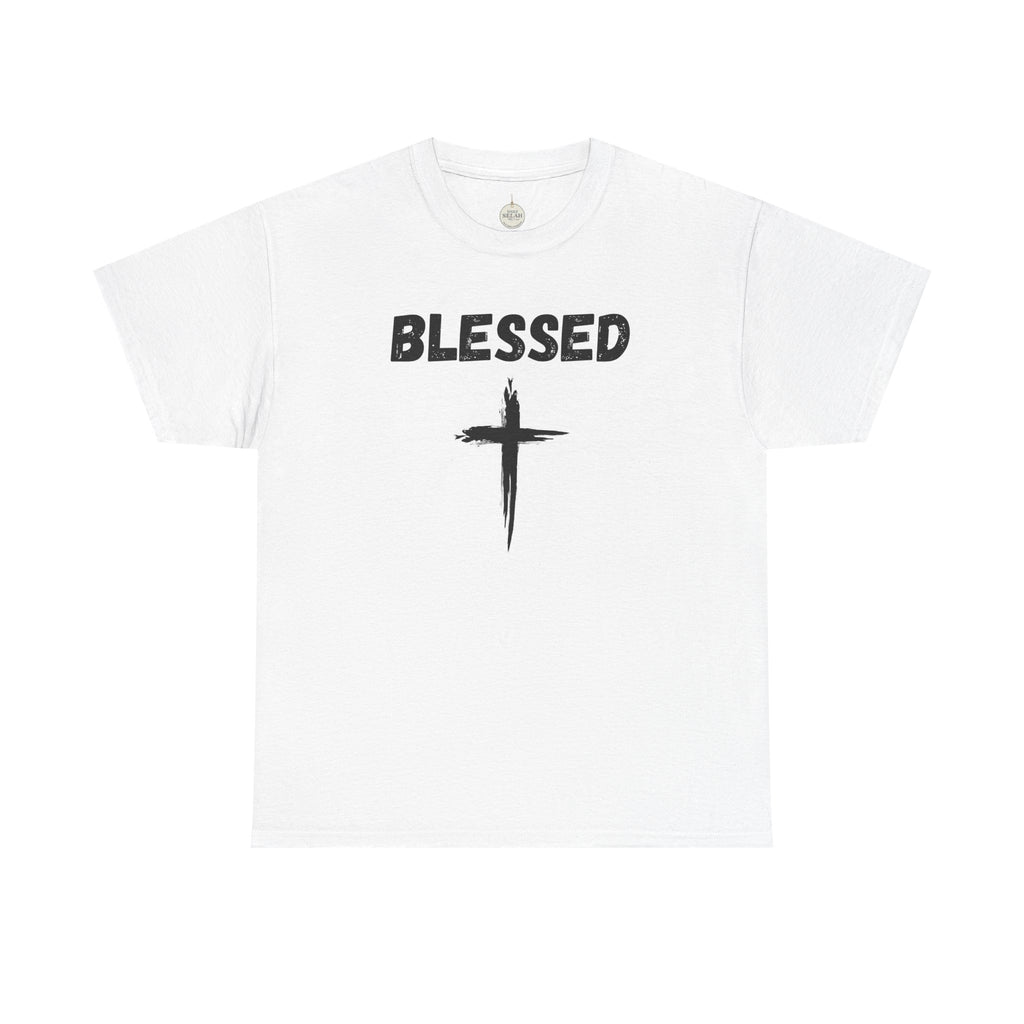 Blessed Cross T-Shirt — Christian Faith Tee