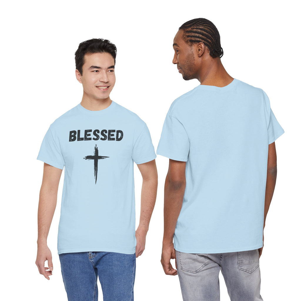 Blessed Cross T-Shirt — Christian Faith Tee