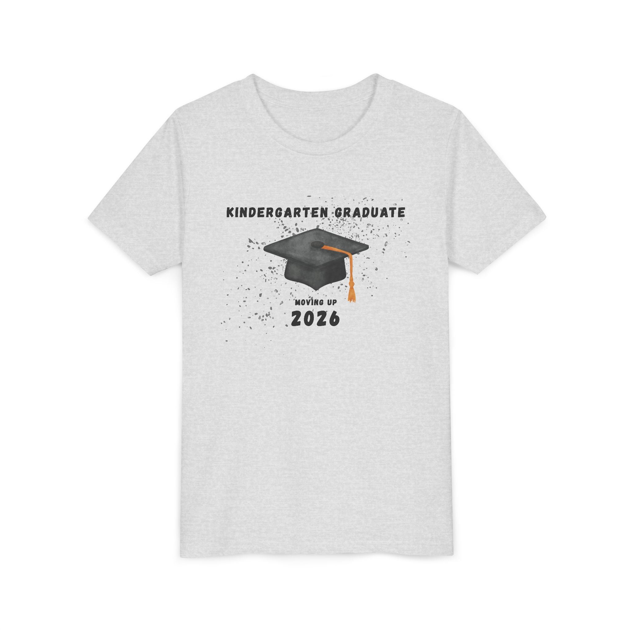 Kindergarten Graduate 2026 Youth Tee — Graduation Cap Graphic