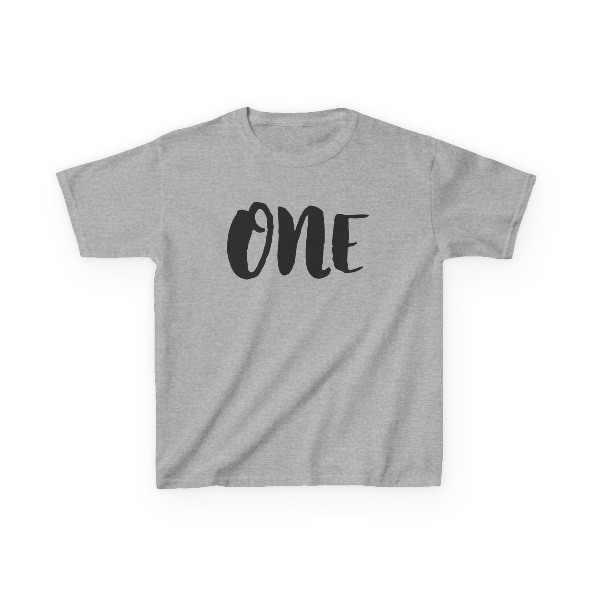 Kids 'One' Birthday T‑Shirt — First Birthday Outfit