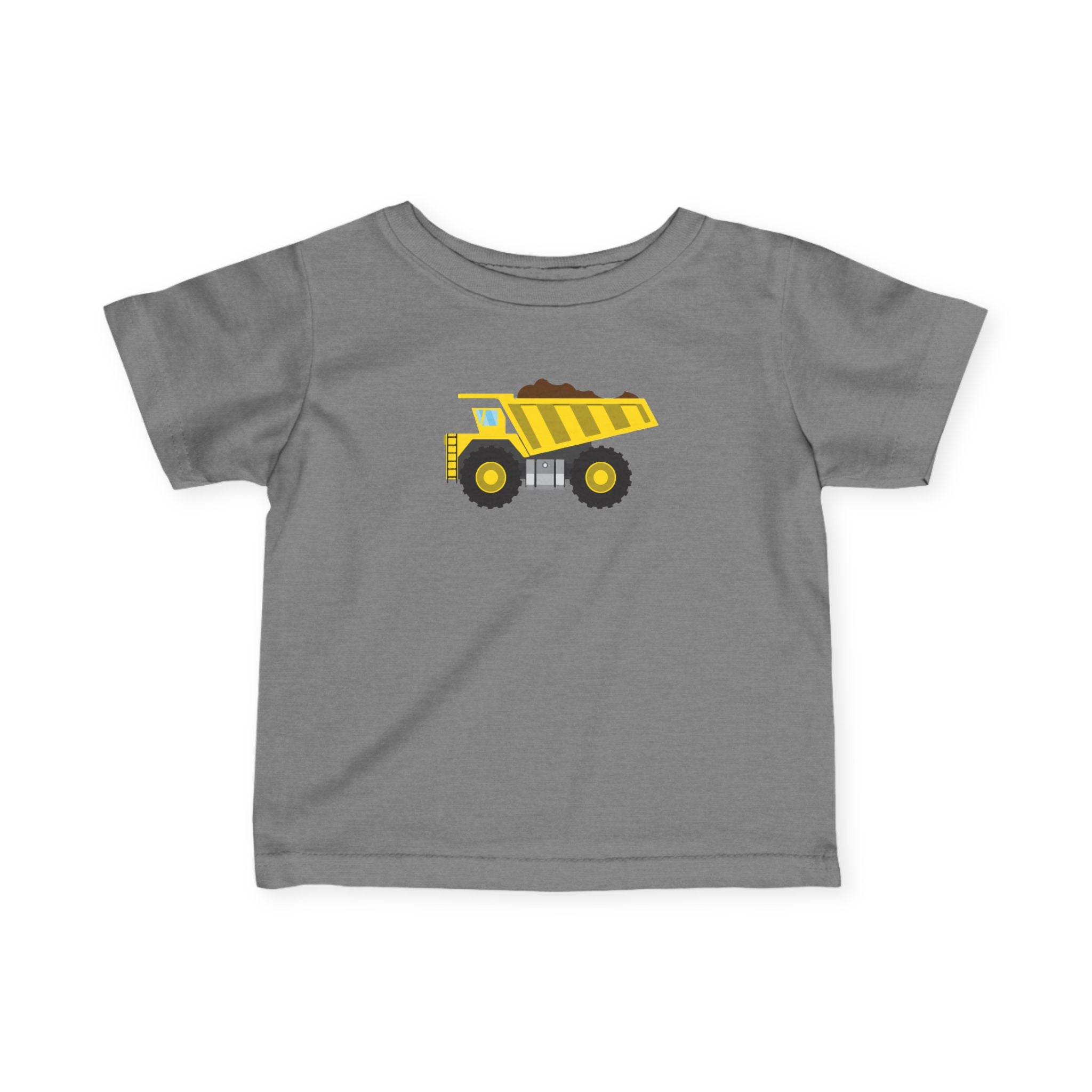 Infant Dump Truck Tee – Cute Construction Baby Shirt