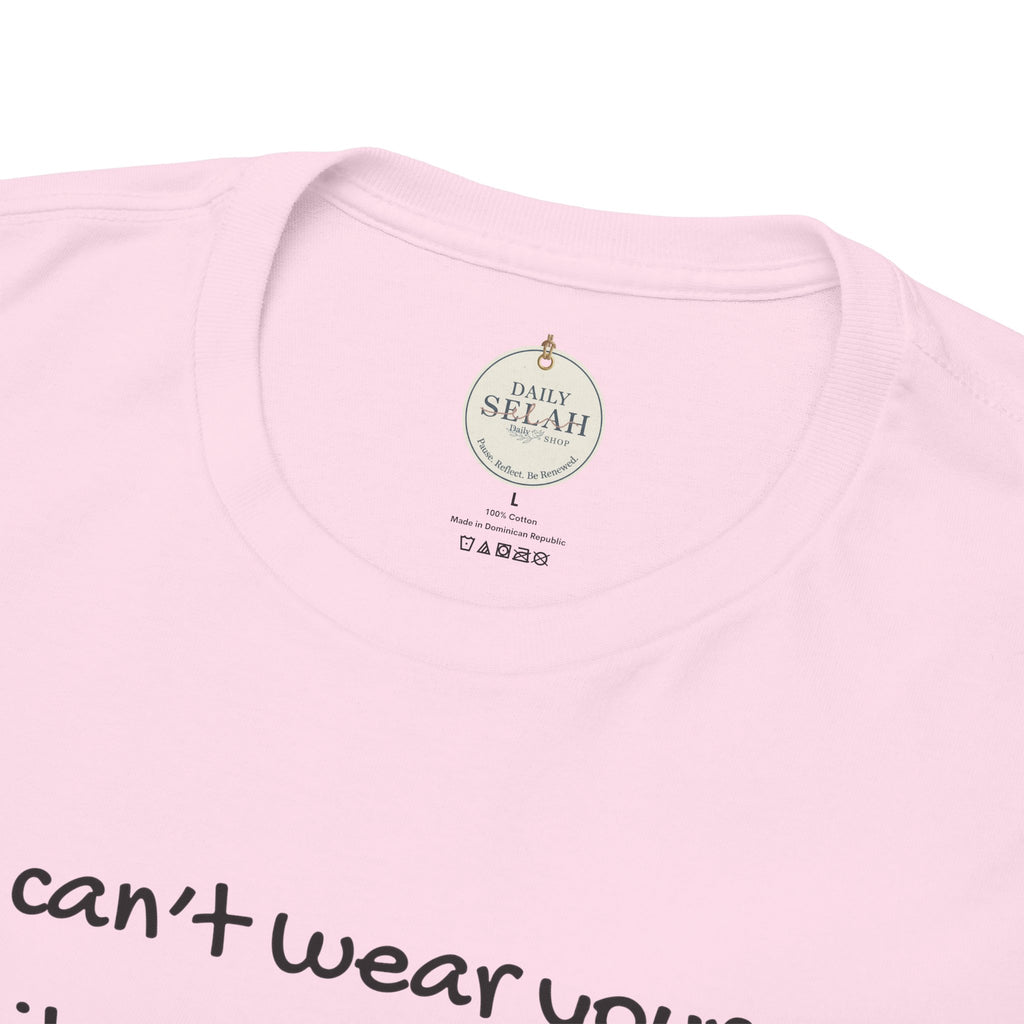 Inspirational Quote Tee — "You can't wear your old identity and walk in your new one." 2 Cor 5:17