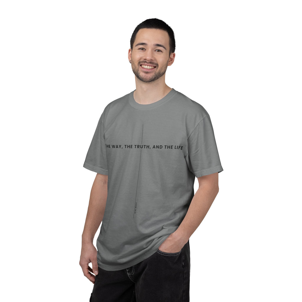 The Way The Truth And The Life T-shirt | Minimal Christian Scripture Tee