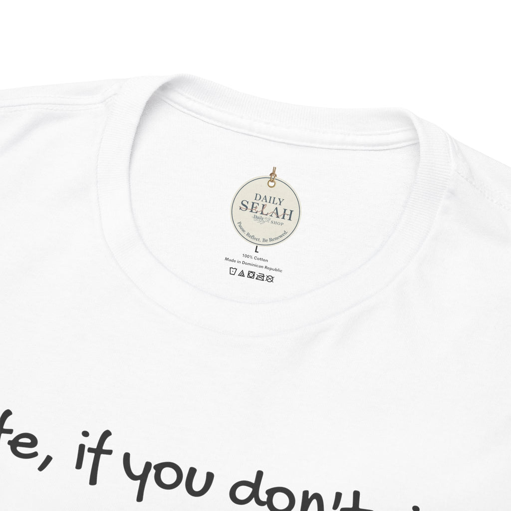 Christian Tee Matt 16:25 - Risk in Life - Inspirational, Encouraging