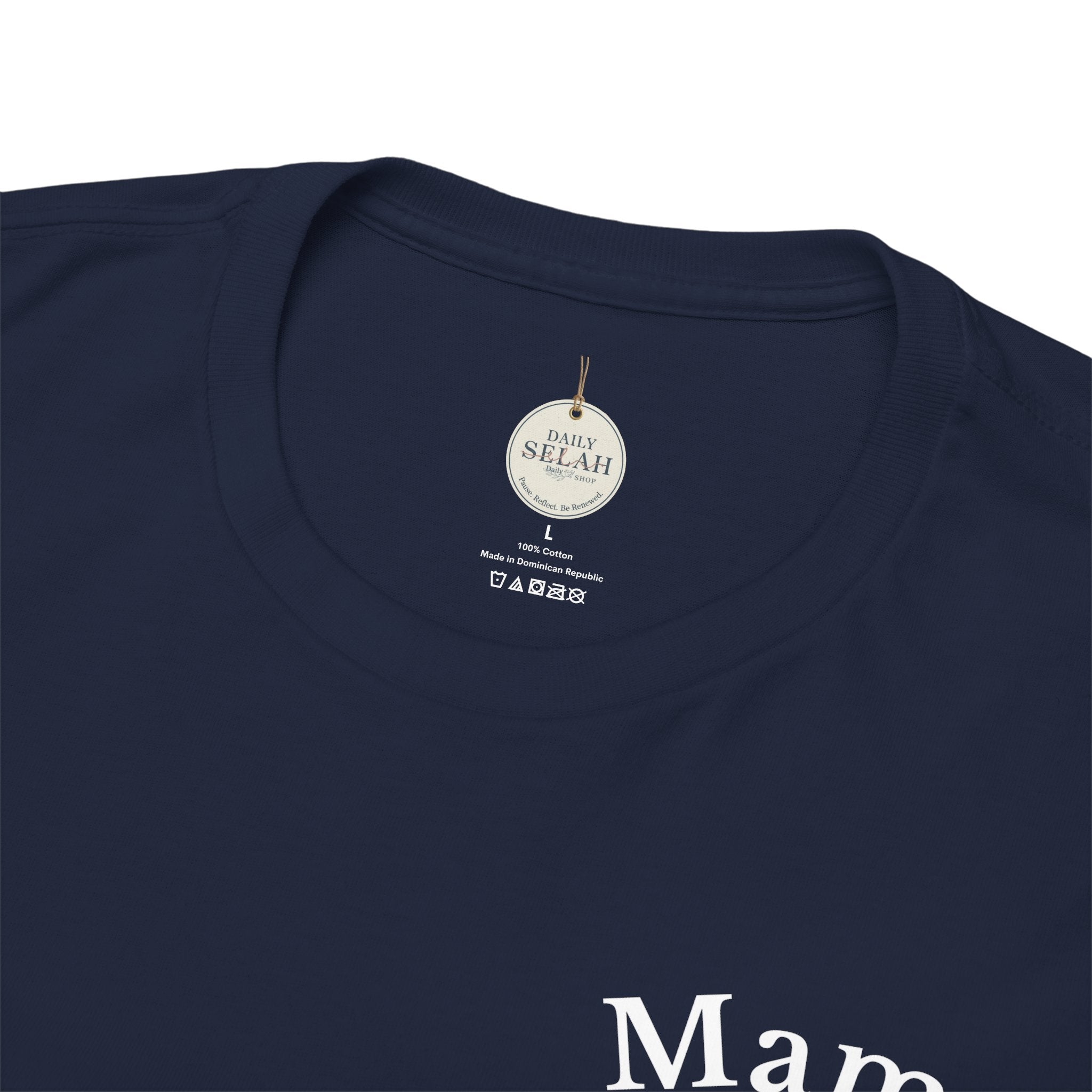 Mama Prayer T-Shirt — Front and Back Design Inspirational Christian Mom Tee with Back Prayer Quote - Mother's Day Gift