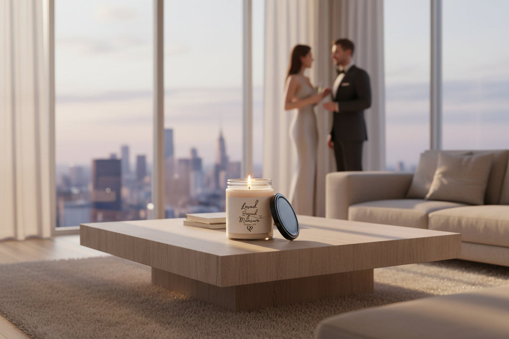 Loved Beyond Measure Soy Candle — 9oz Scented Jar (Ephesians 3:19 Inspired)