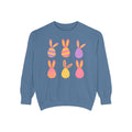 Easter Bunny Egg Sweatshirt — Pastel Bunny-Egg Graphic Pullover