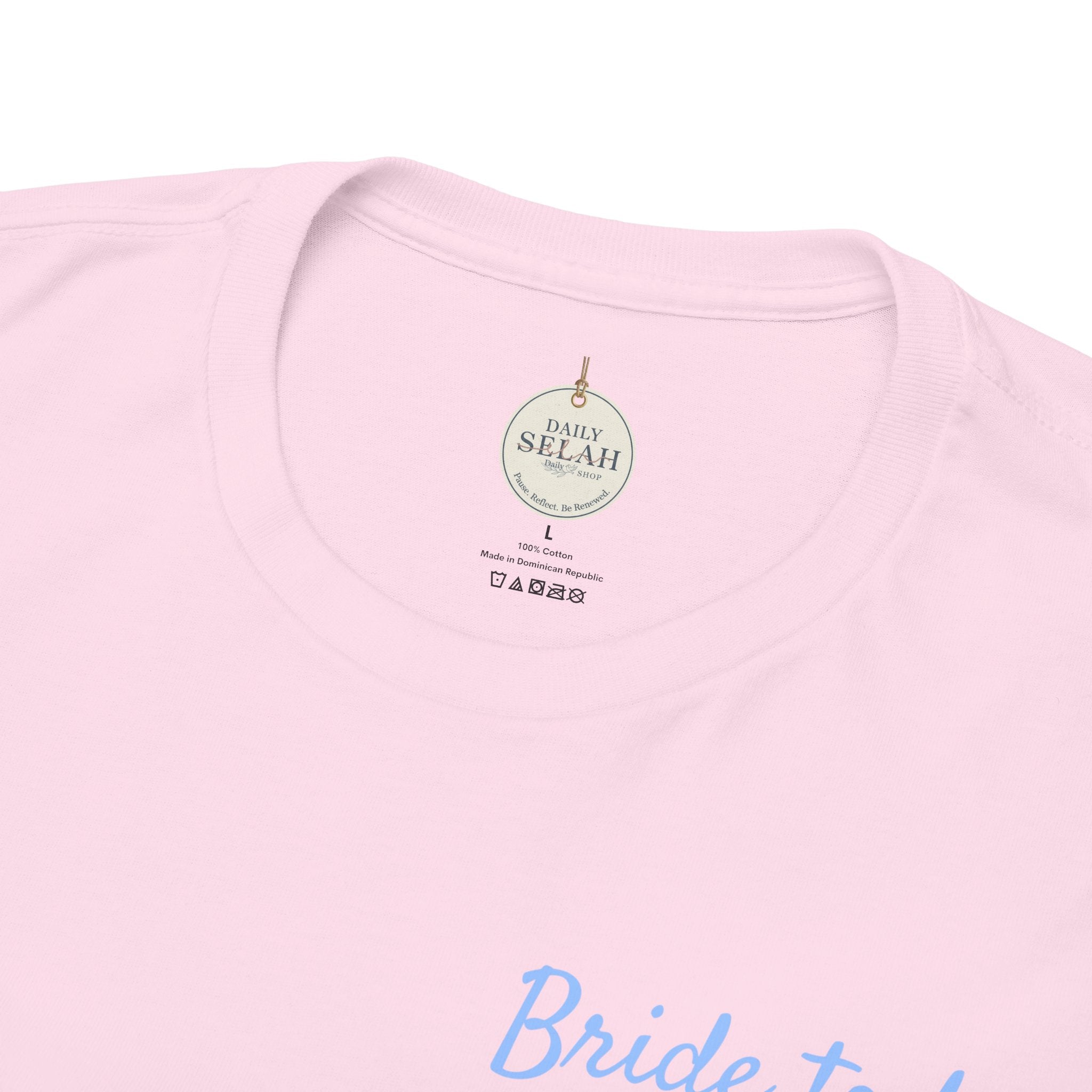 "Christian Bride Shirt | Two Are Better Than One | Ecclesiastes 4:9 | Bride to Be | Faith Wedding Gift | Bridal Shower Shirt"