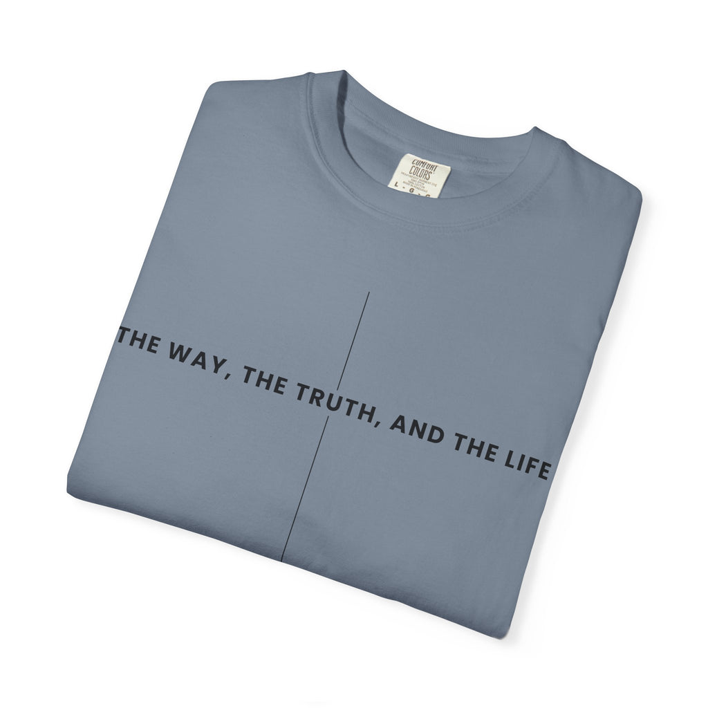 The Way The Truth And The Life T-shirt | Minimal Christian Scripture Tee