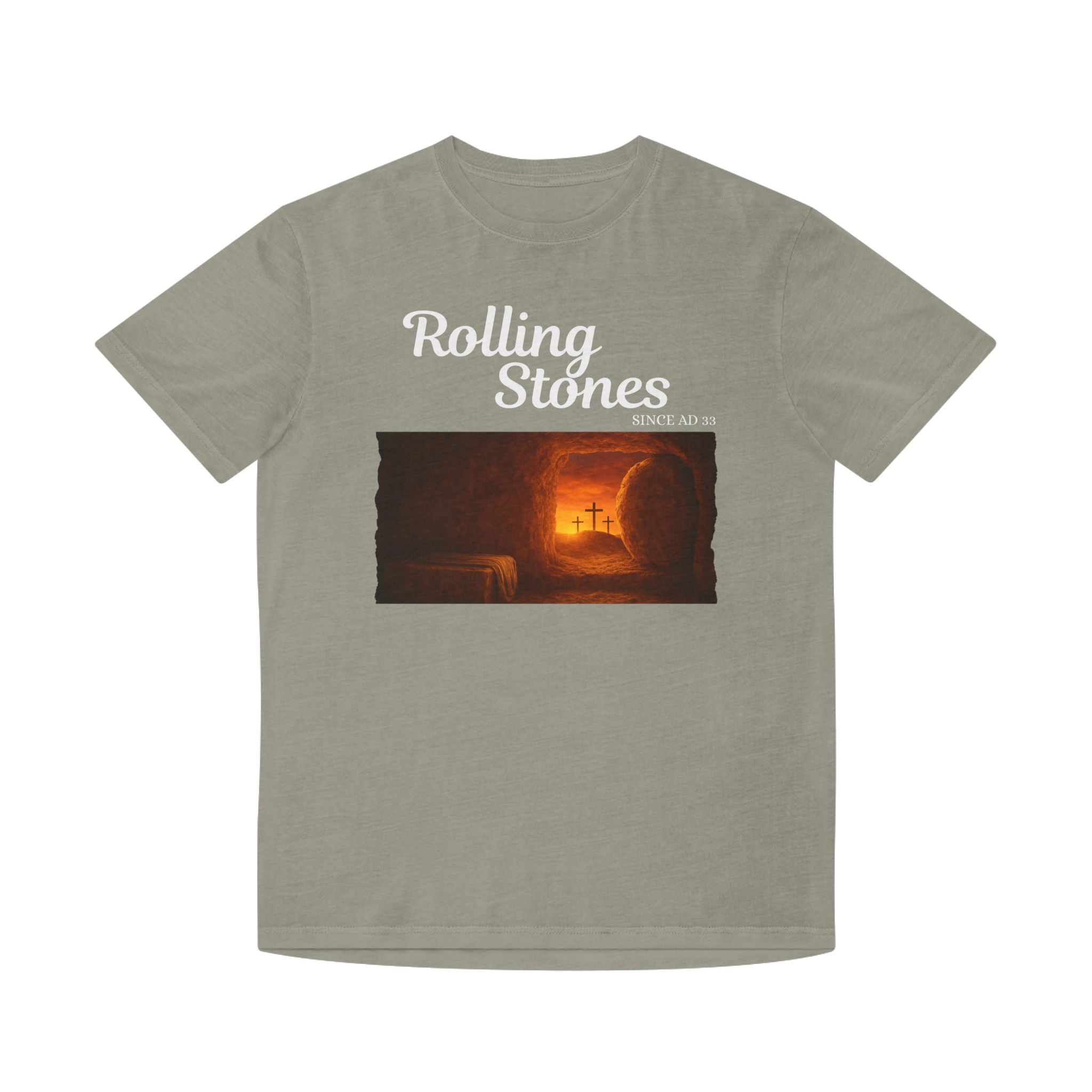 Rolling Stones Vintage Faded Easter Tee — Resurrection Shirt