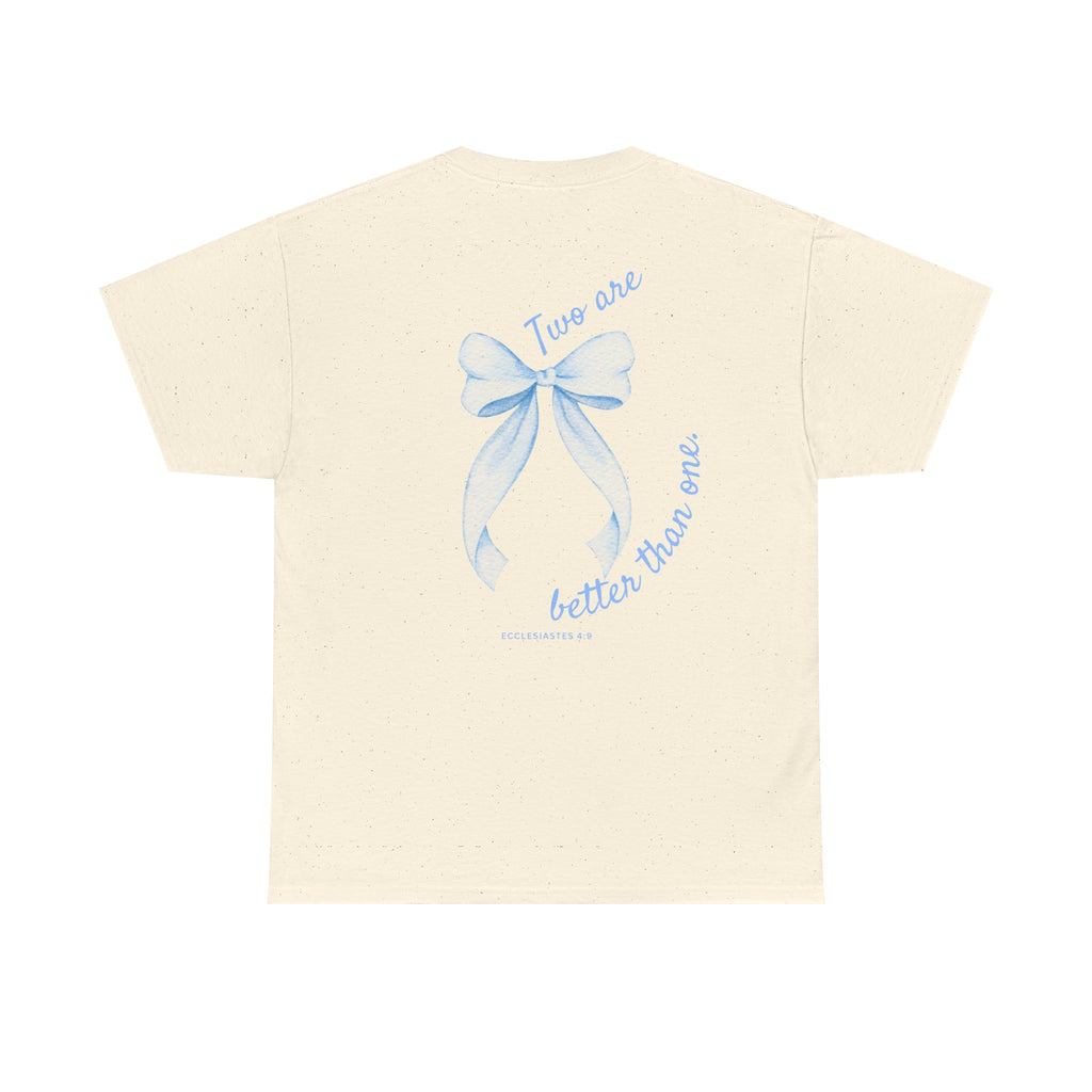 "Christian Bride Shirt | Two Are Better Than One | Ecclesiastes 4:9 | Bride to Be | Faith Wedding Gift | Bridal Shower Shirt"