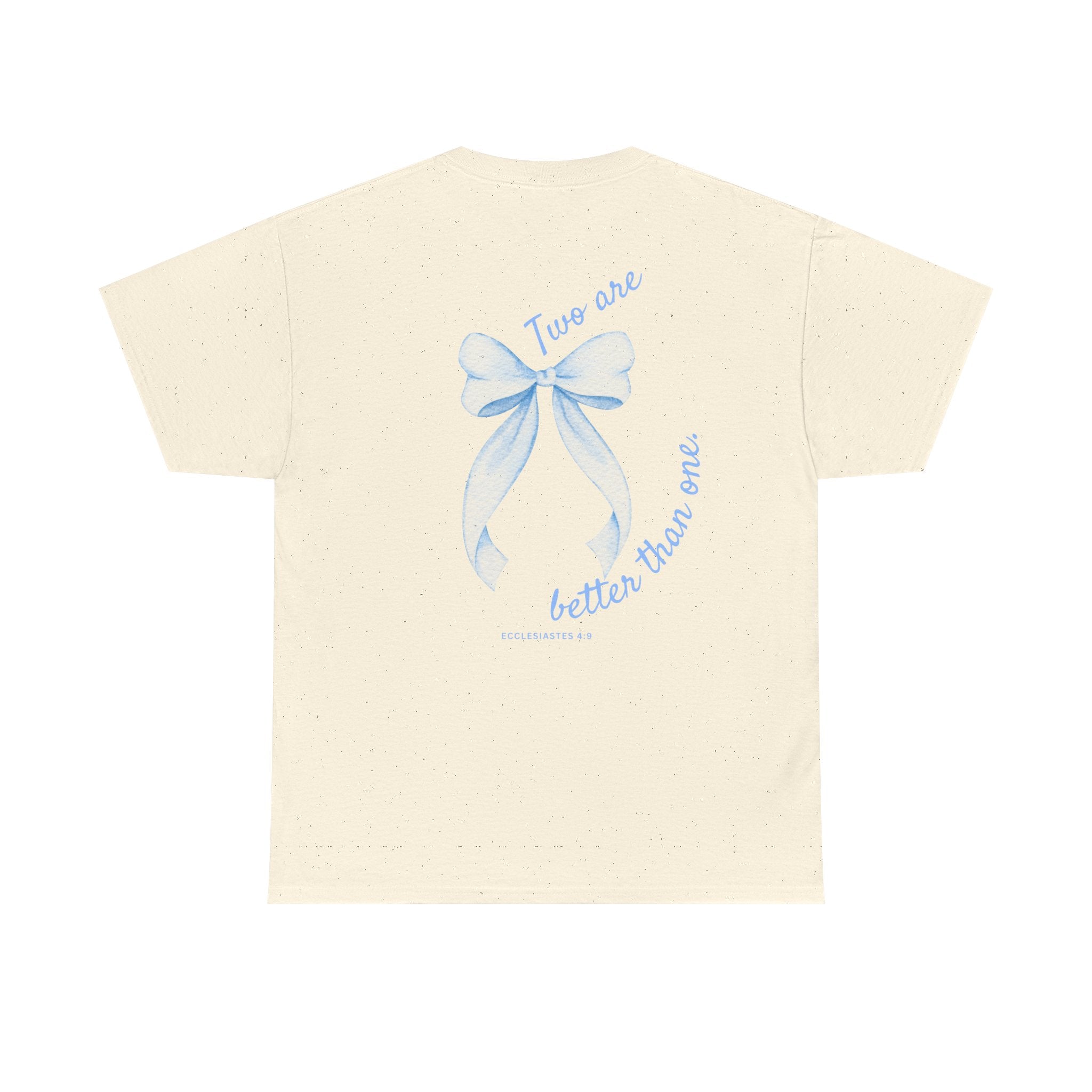 "Christian Bride Shirt | Two Are Better Than One | Ecclesiastes 4:9 | Bride to Be | Faith Wedding Gift | Bridal Shower Shirt"