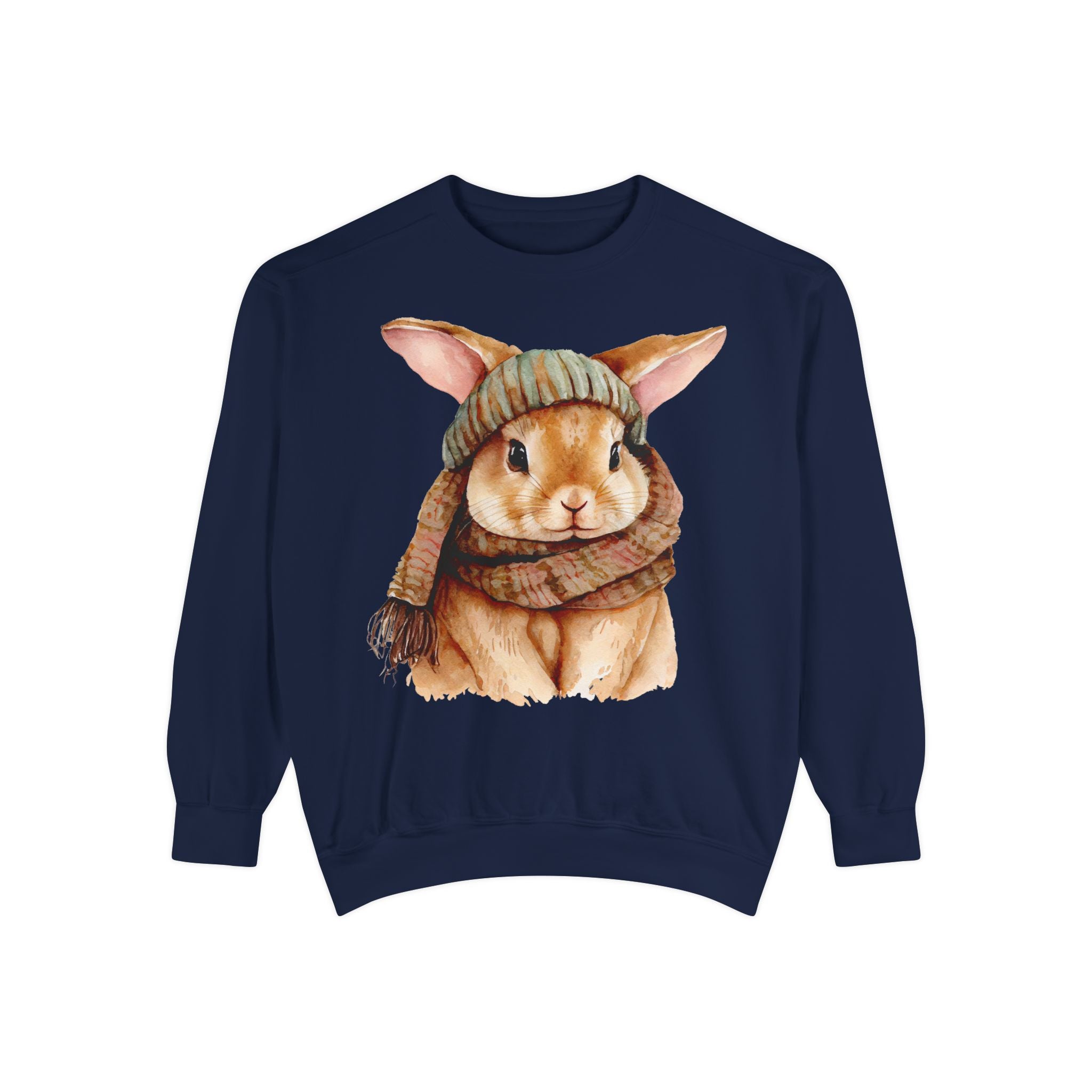 Comfort Colors - Ester Cozy Winter Bunny Sweatshirt