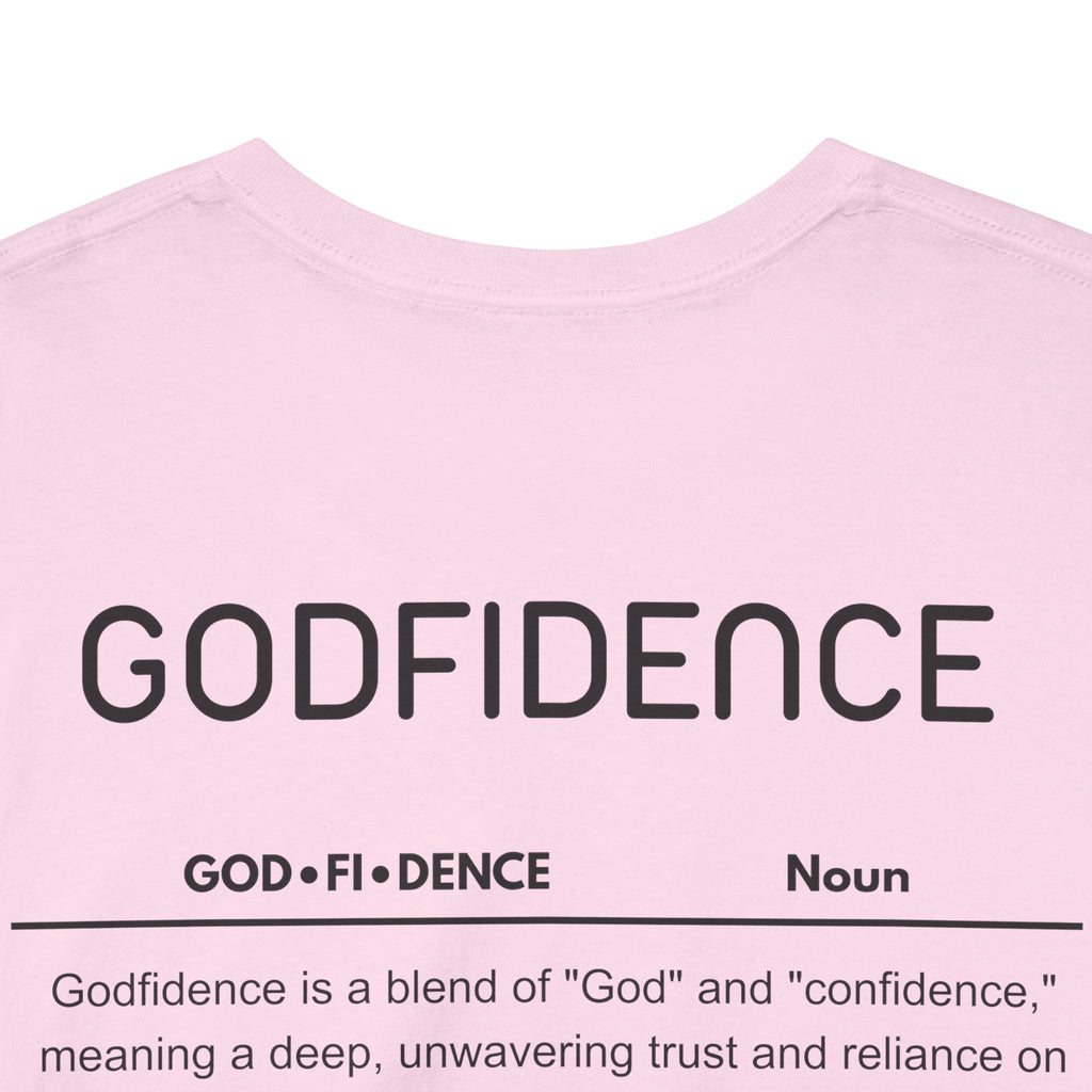 Godfidence definition tee | Christian faith shirt, faith-based typography