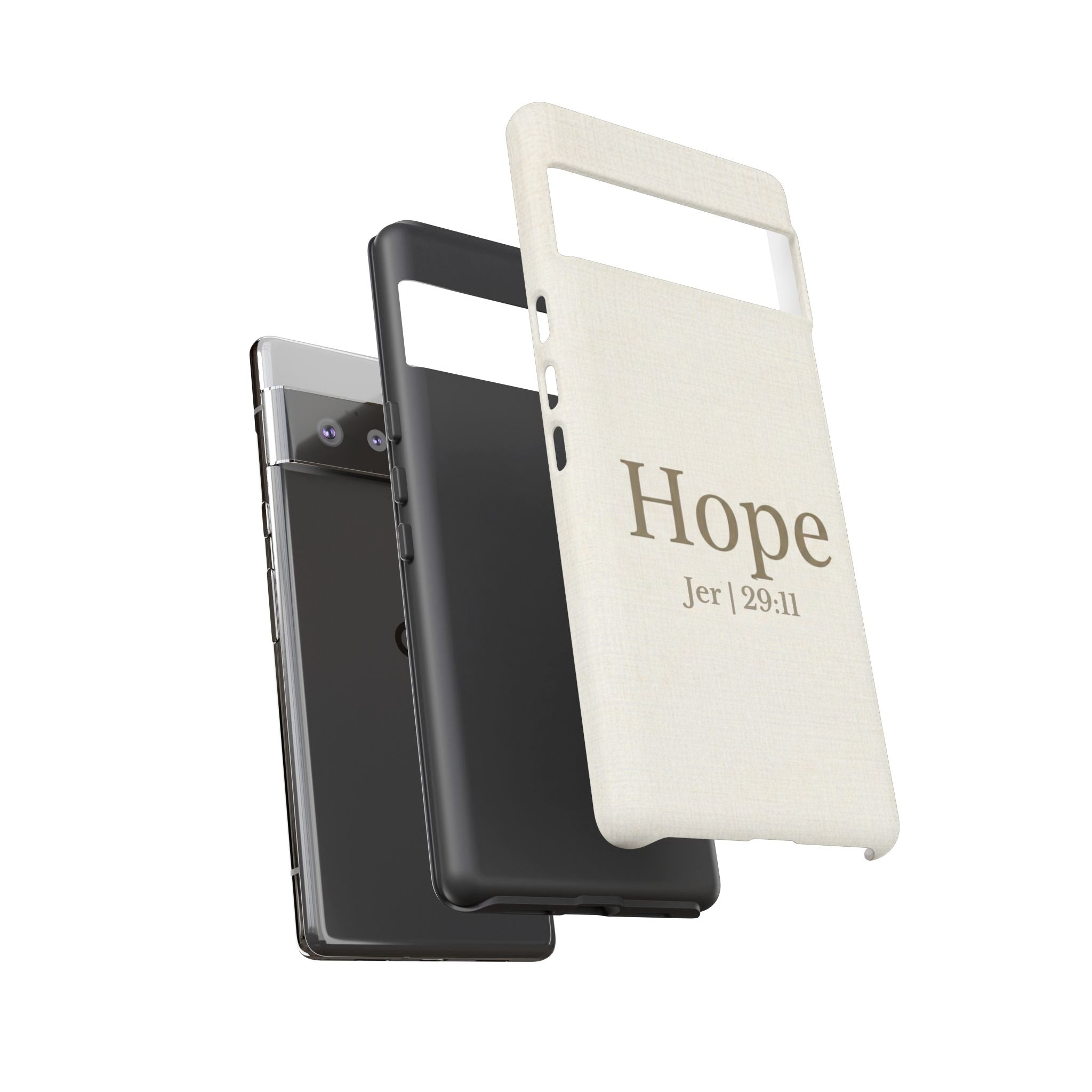 Hope (Jeremiah 29:11) Phone Case — Minimalist Christian Inspirational Cover