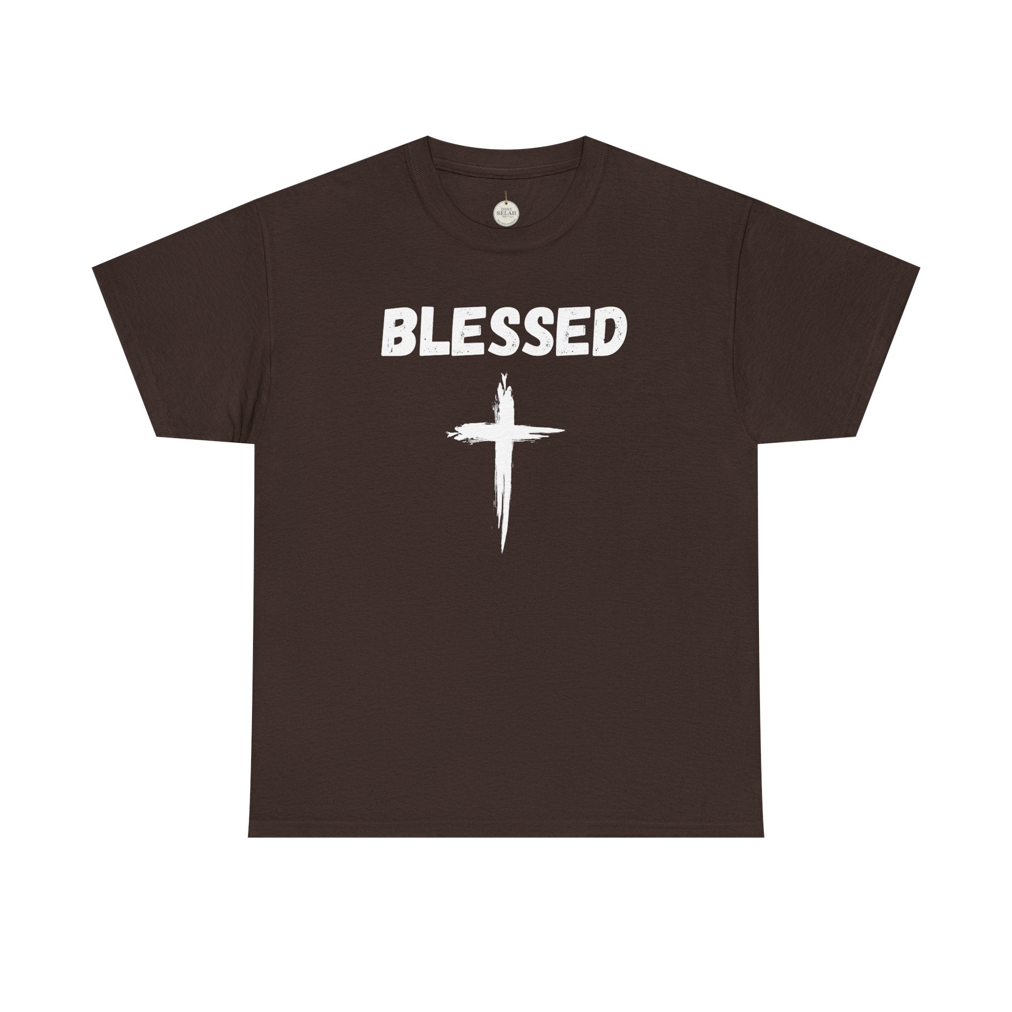 Blessed Cross T-Shirt — Christian Faith Tee