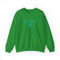 Embroidered Irish with Shamrock Crewneck Sweatshirt - Wrist Shamrock