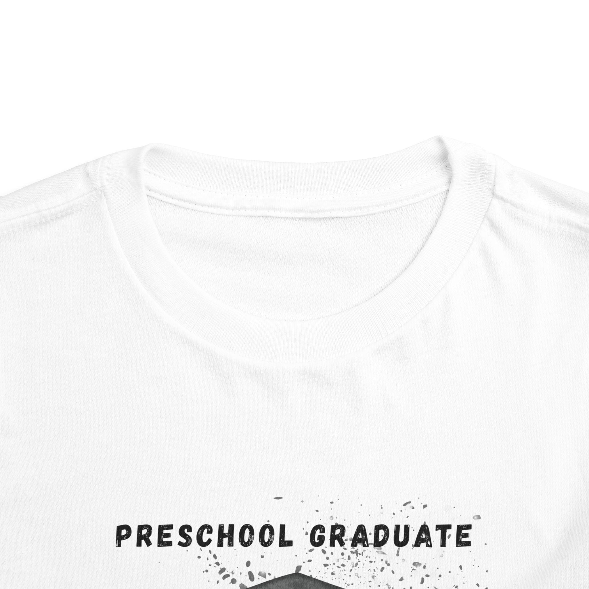 Preschool Graduate 2026 Toddler Tee - Graduation Cap Celebration Shirt