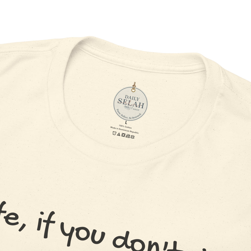 Christian Tee Matt 16:25 - Risk in Life - Inspirational, Encouraging