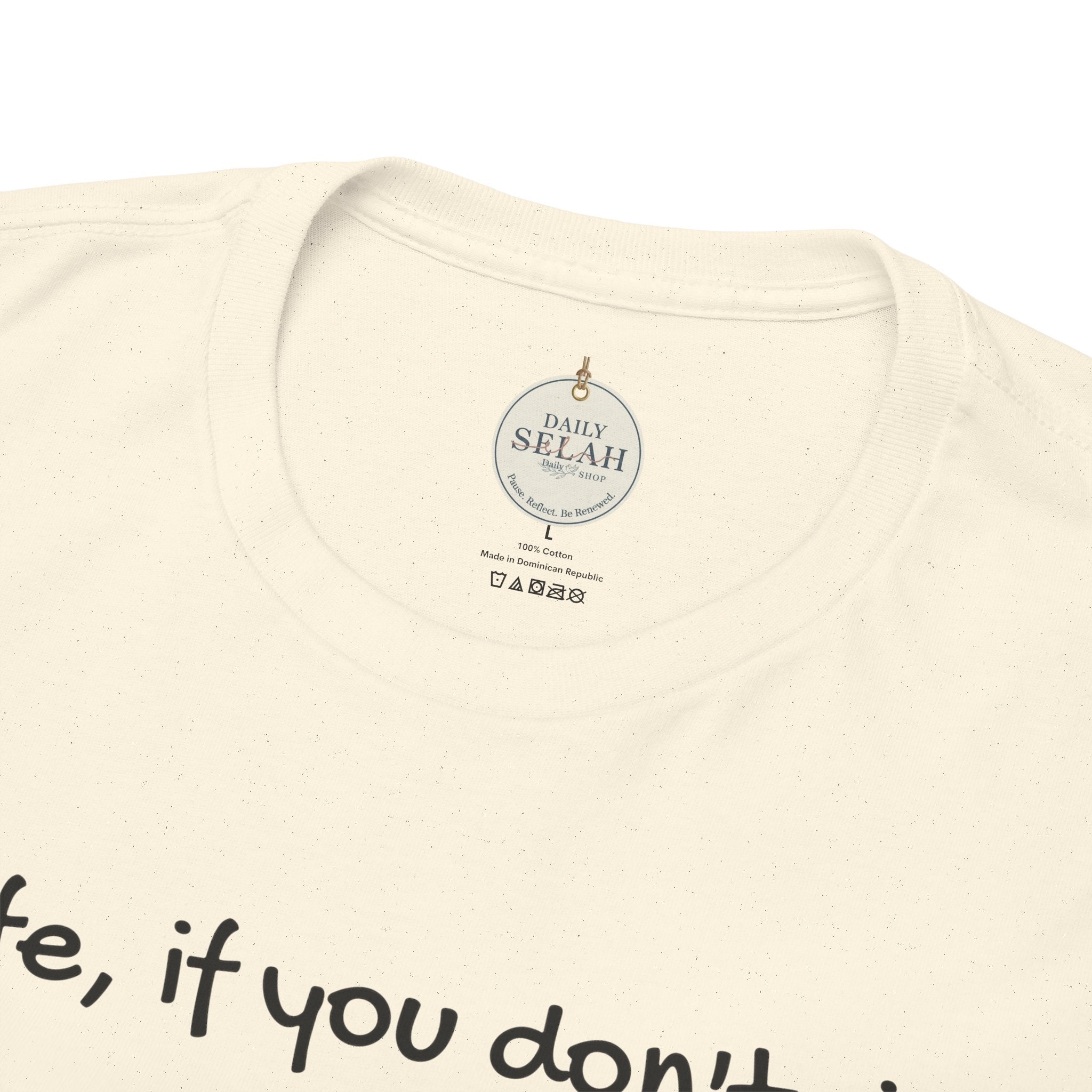 Christian Tee Matt 16:25 - Risk in Life - Inspirational, Encouraging