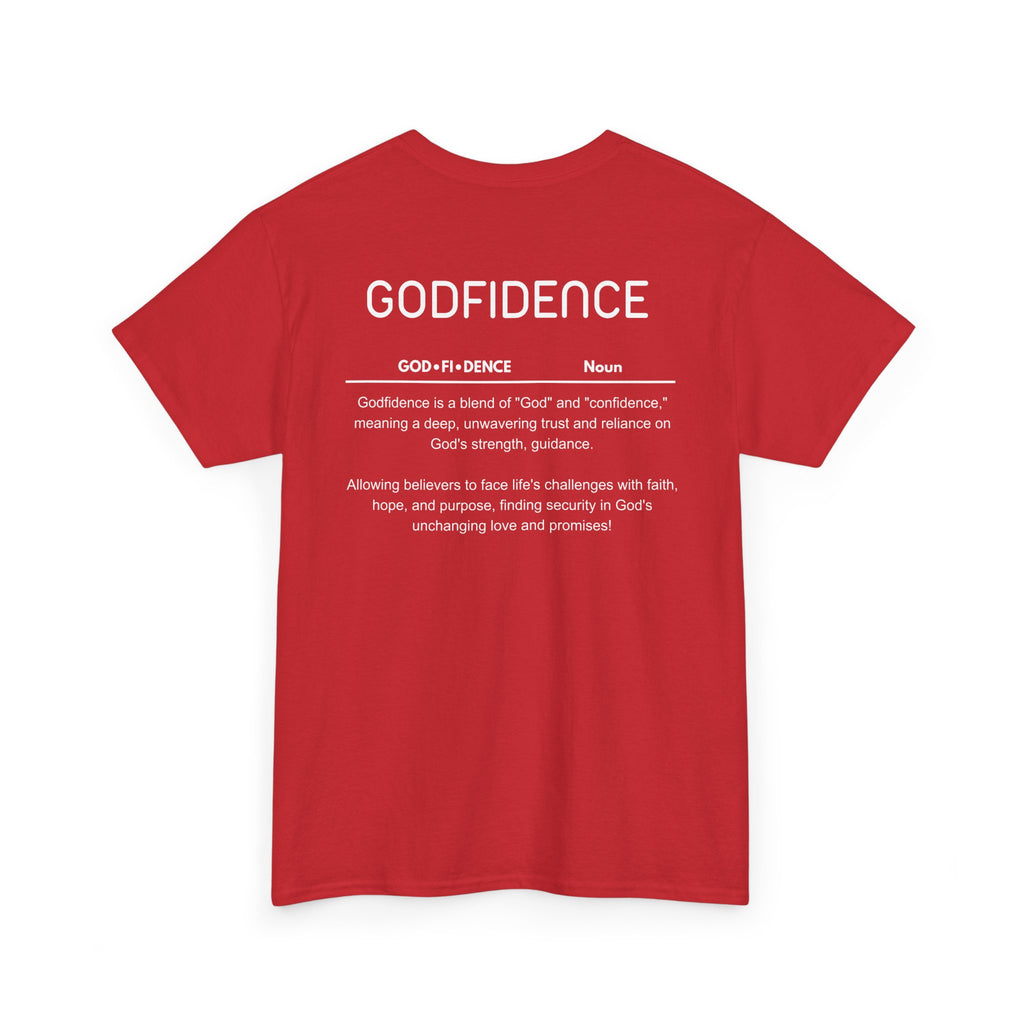 Godfidence definition tee | Christian faith shirt, faith-based typography