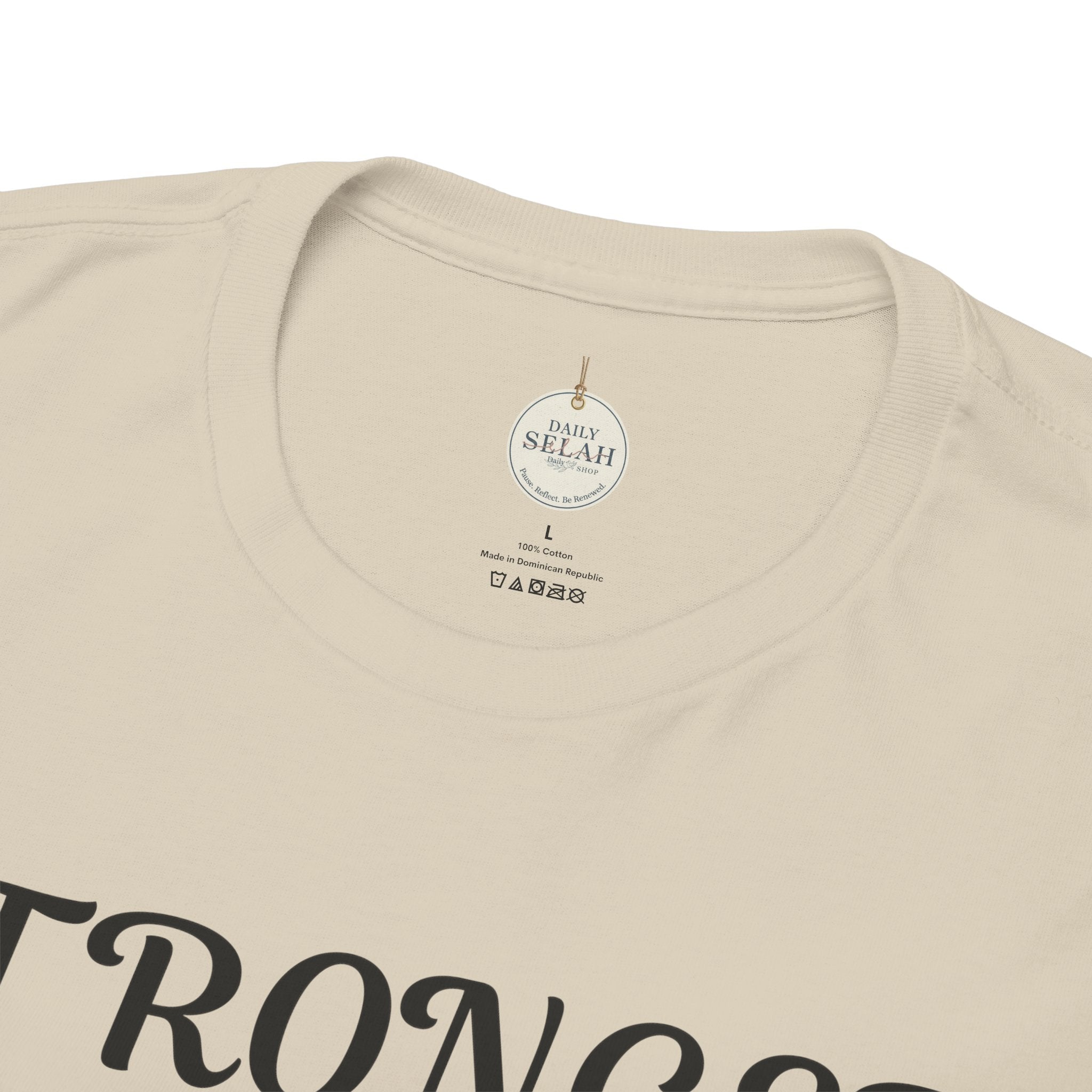 Stronger Than the Storm Tee — Inspirational Motivational T-Shirt