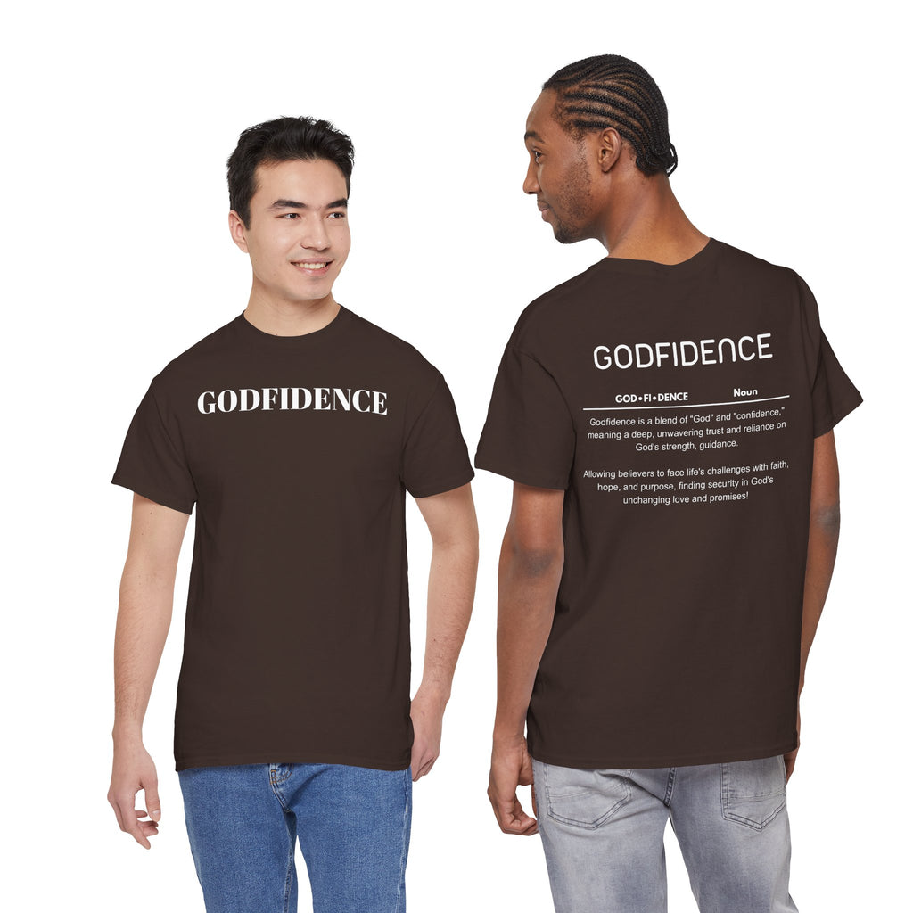 Godfidence definition tee | Christian faith shirt, faith-based typography