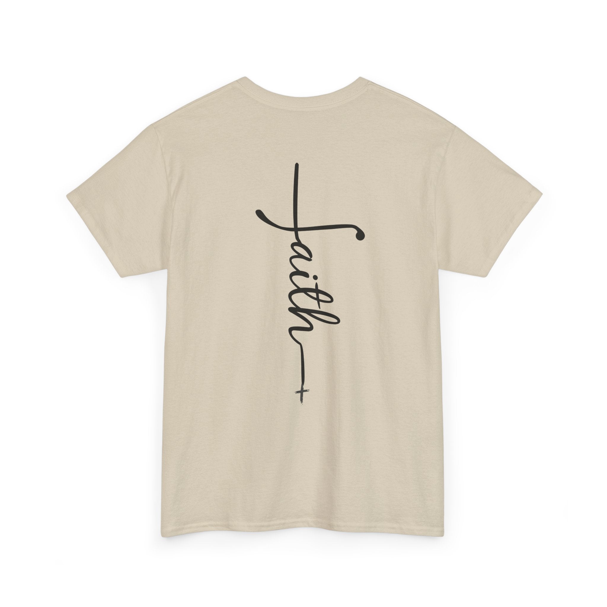 Grace Changes Everything tee | with Faith cross vertical back design