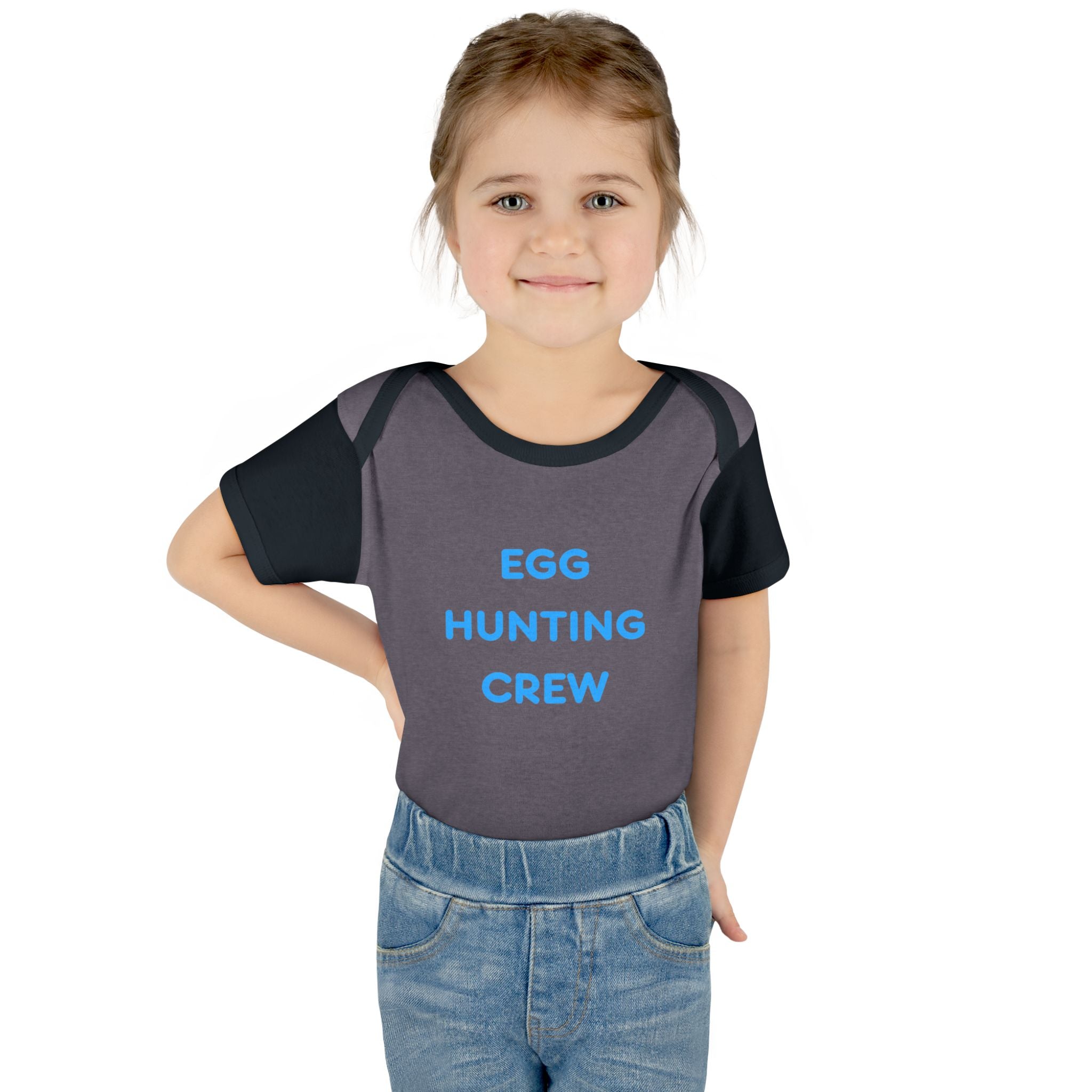 Egg Hunting Crew Infant Bodysuit | Easter Baby Onesie