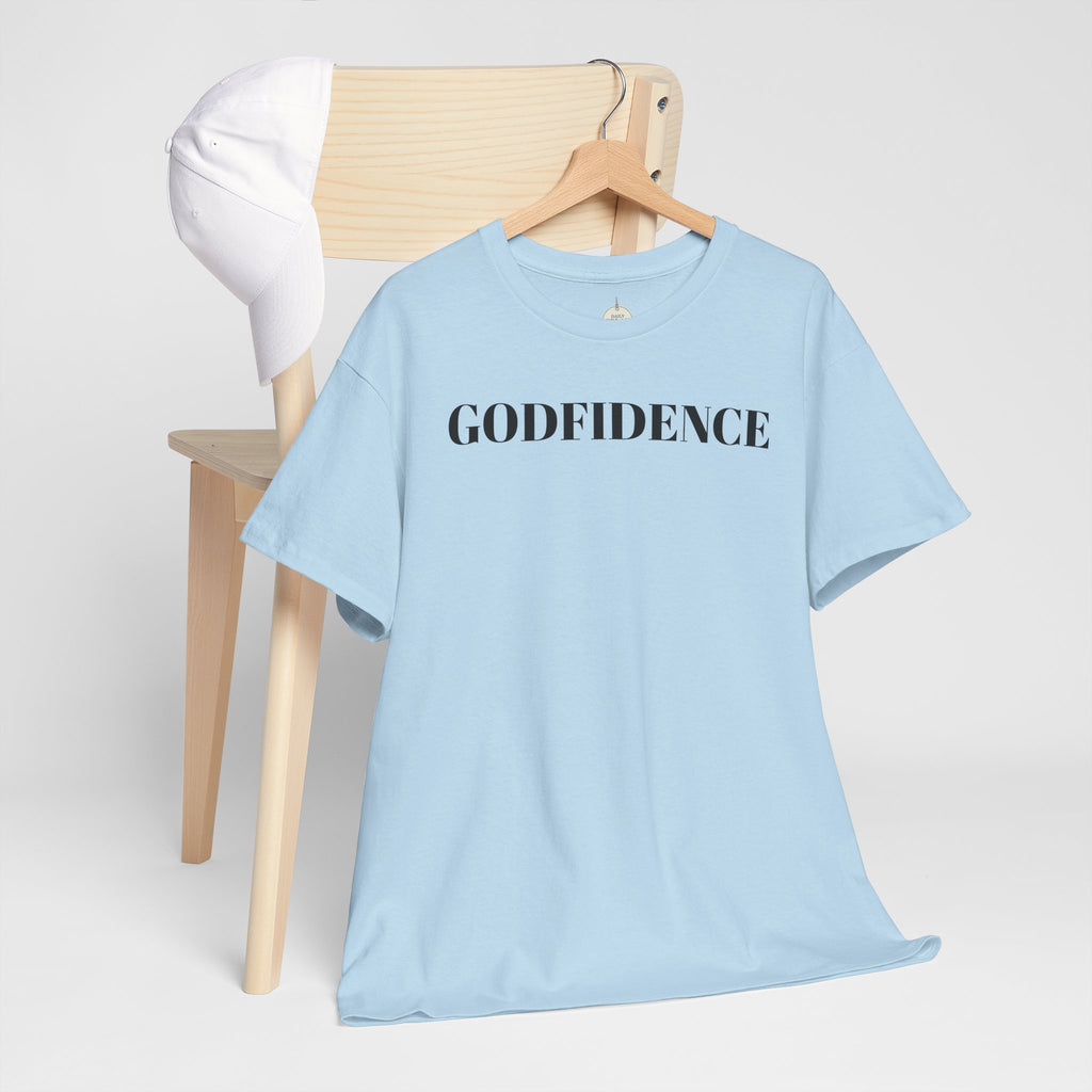 Godfidence definition tee | Christian faith shirt, faith-based typography