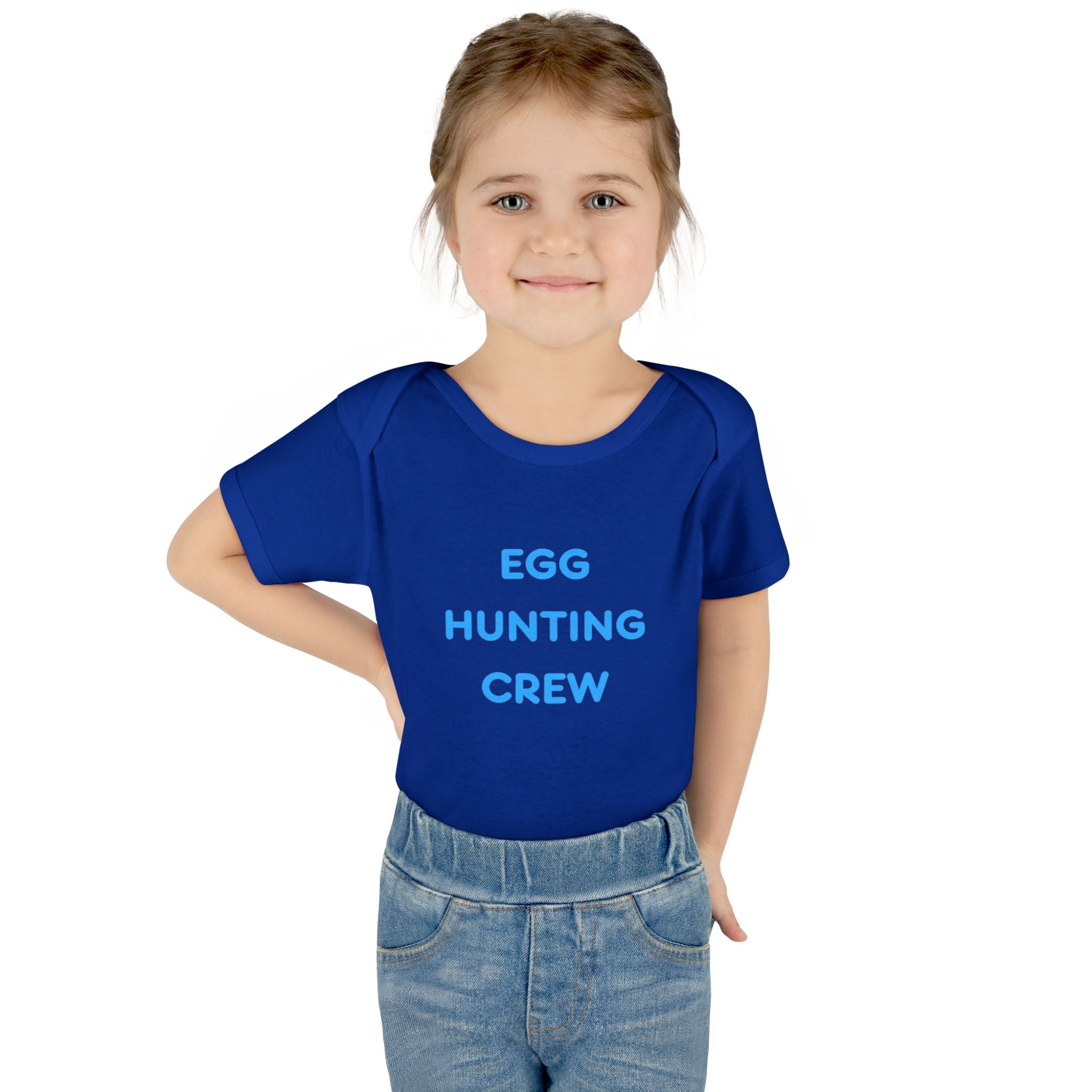 Egg Hunting Crew Infant Bodysuit | Easter Baby Onesie