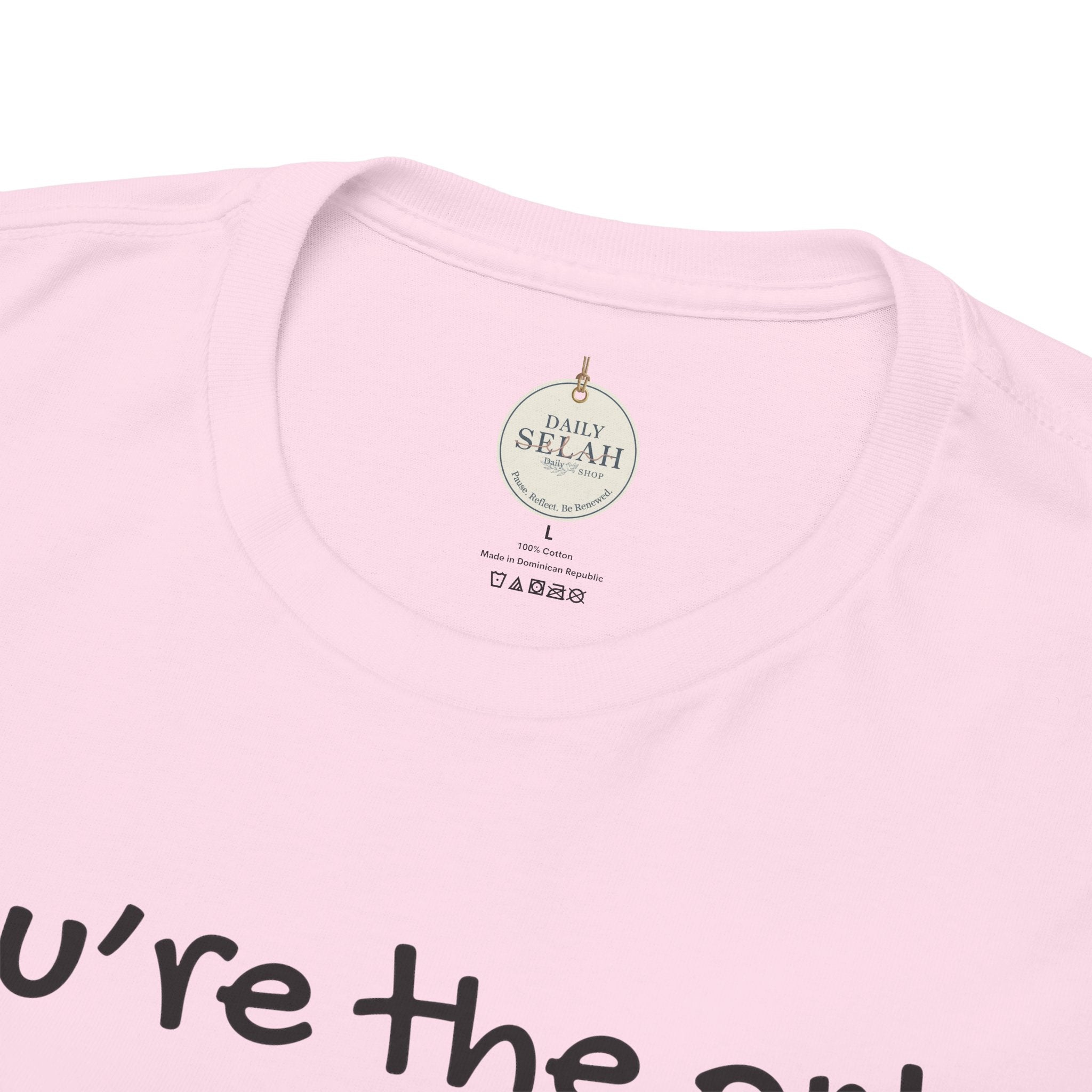 Christian T-Shirt "You’re the only Jesus some will ever see" — Faith-Based Inspirational Tee